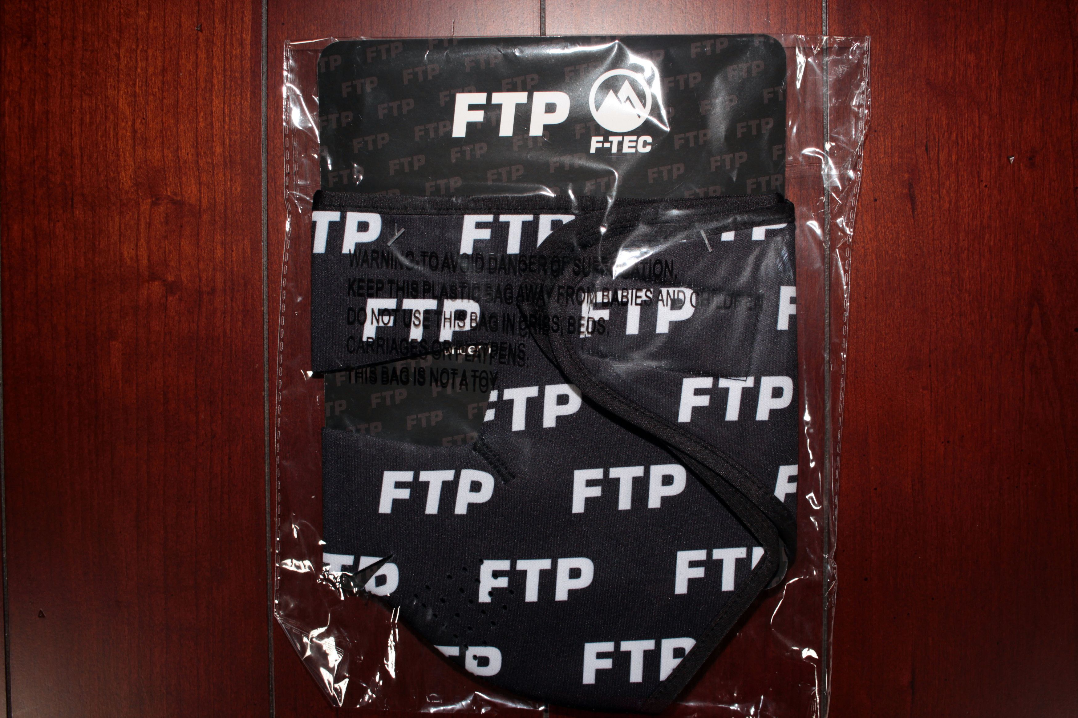 Fuck The Population FTP - All-Over Logo Neoprene Mask Size ONE SIZE - 3 Thumbnail
