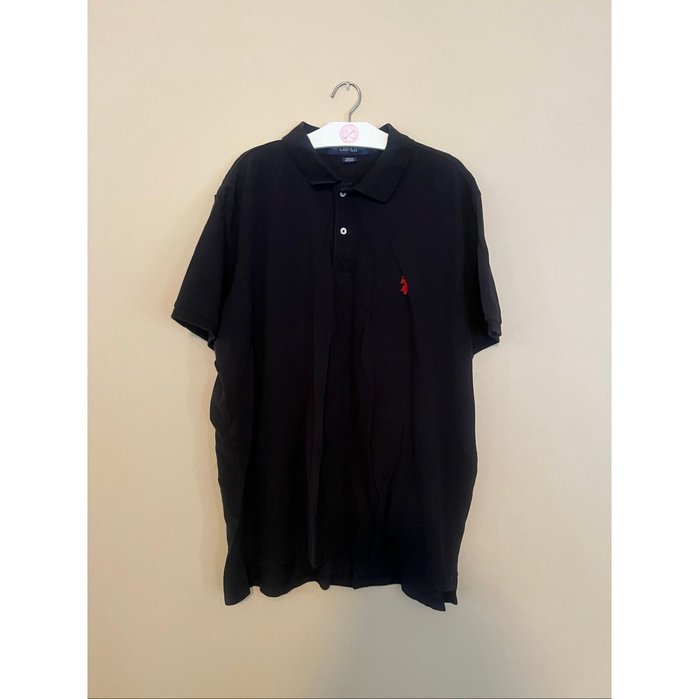 U.S. Polo Assn. U.S. Polo Assn Black Collared Shirt Mens Size 2XL Size US XXL / EU 58 / 5 - 1 Thumbnail