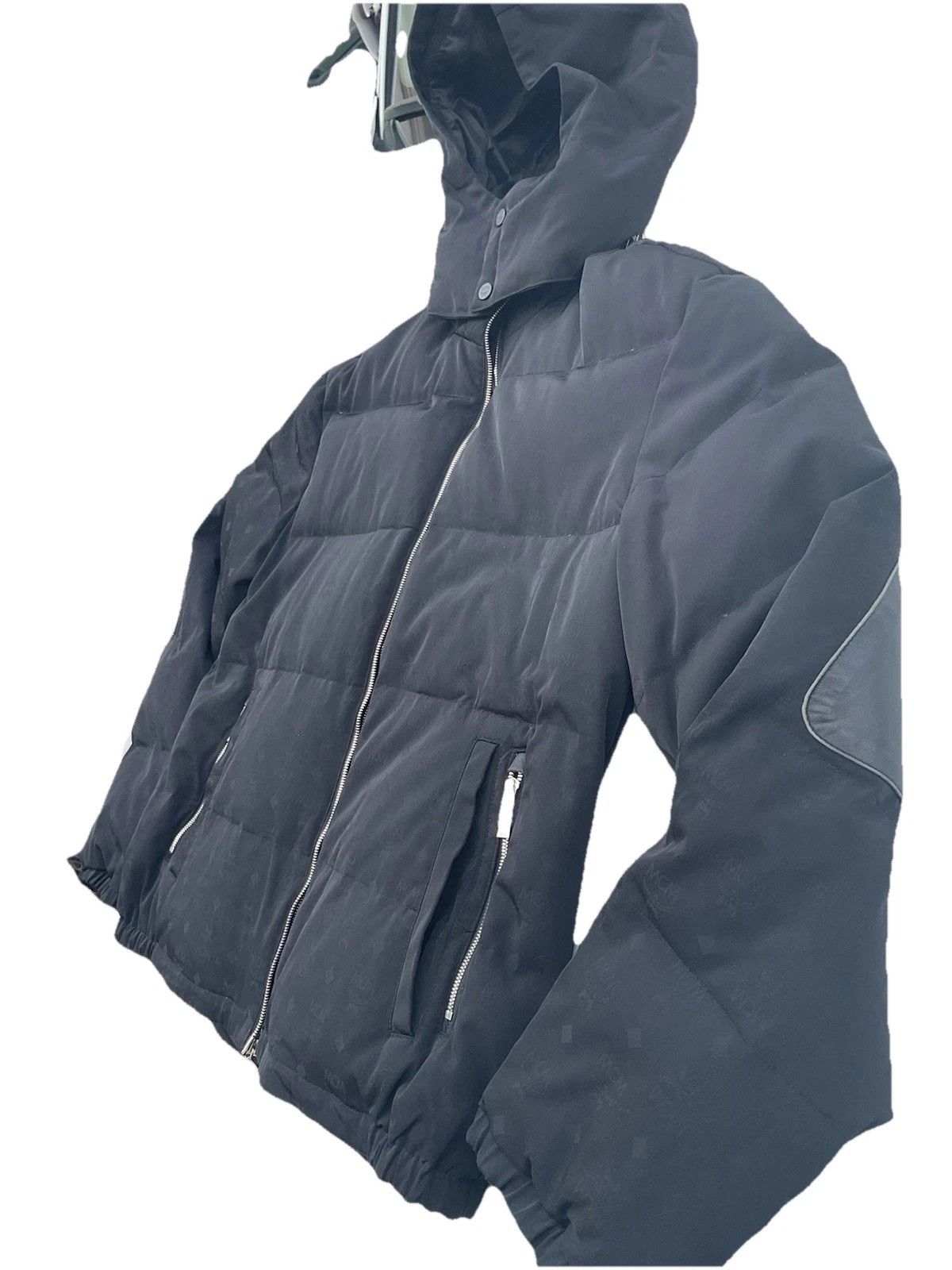 MCM MCM Monogram Black Down Puffer Jacket Size US M / EU 48-50 / 2 - 3 Thumbnail