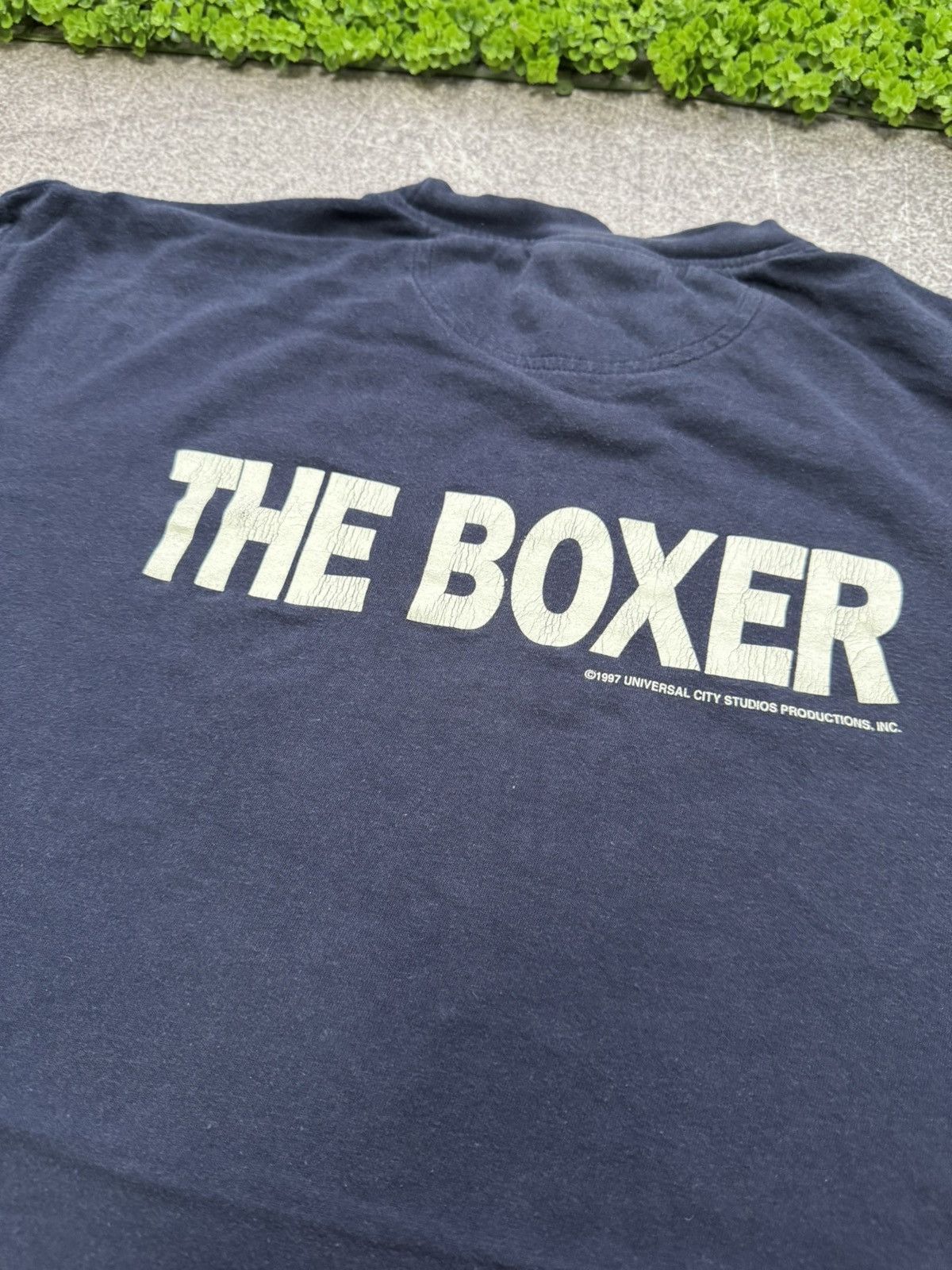 Adidas Vintage 1997 The BOXER Movie T shirt Rare Adidas Size US XL / EU 56 / 4 - 9 Thumbnail