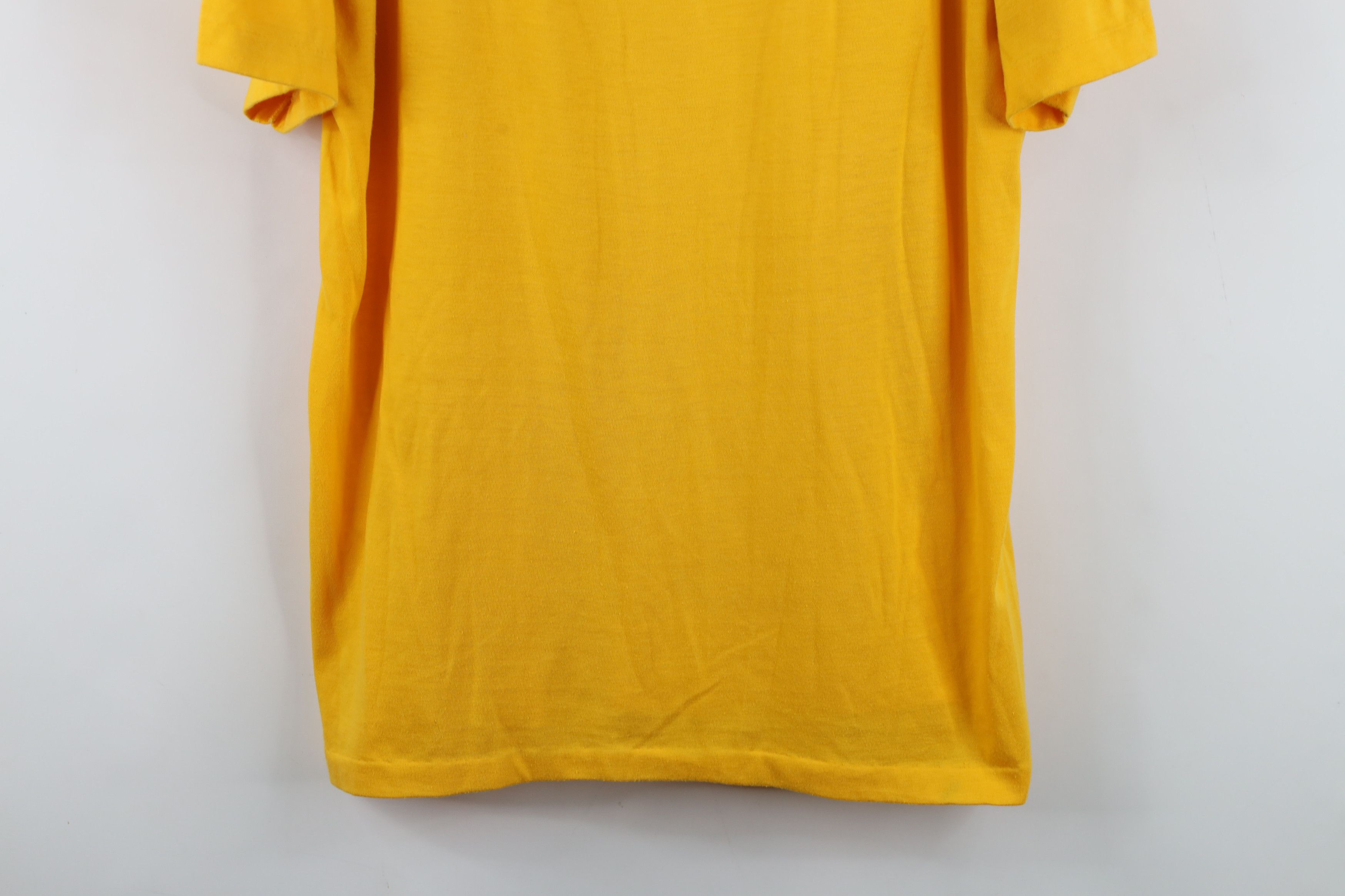 Vintage Vintage 90s Streetwear Blank Short Sleeve Henley T-Shirt Size US XL / EU 56 / 4 - 3 Thumbnail