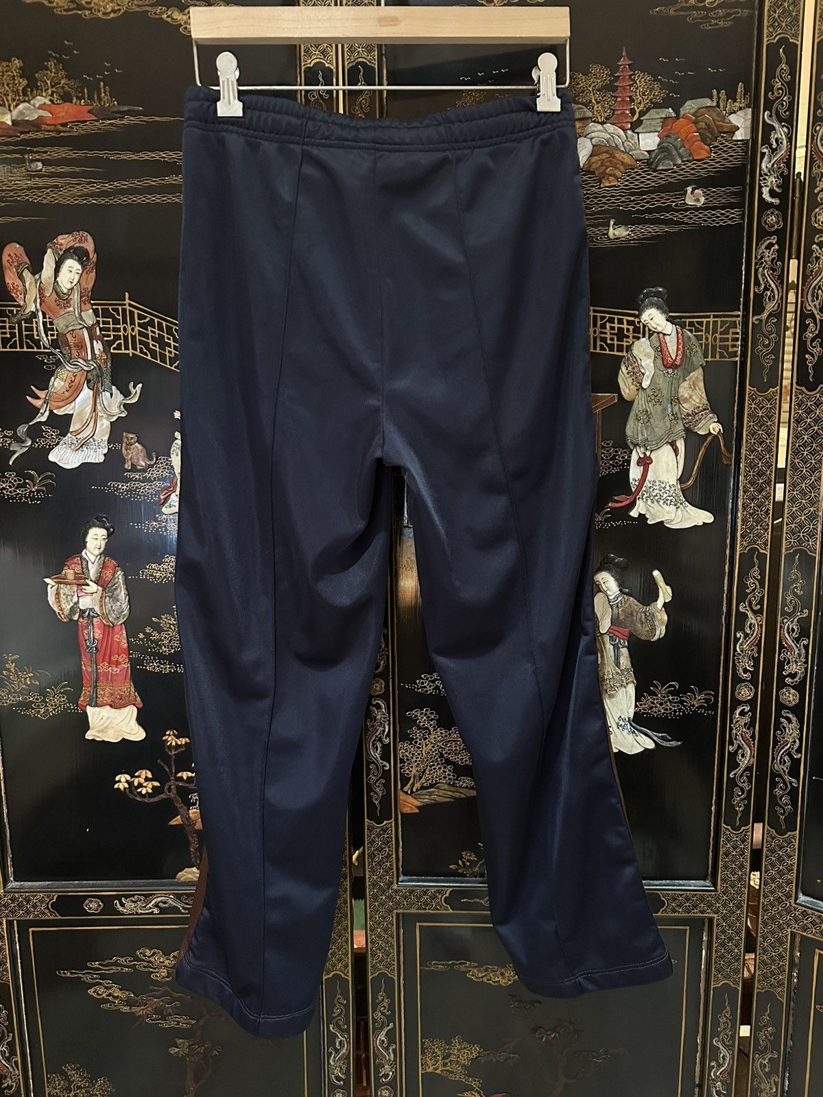 Our Legacy Navy Brown Stripe Track Pants Size US 30 / EU 46 - 6 Thumbnail