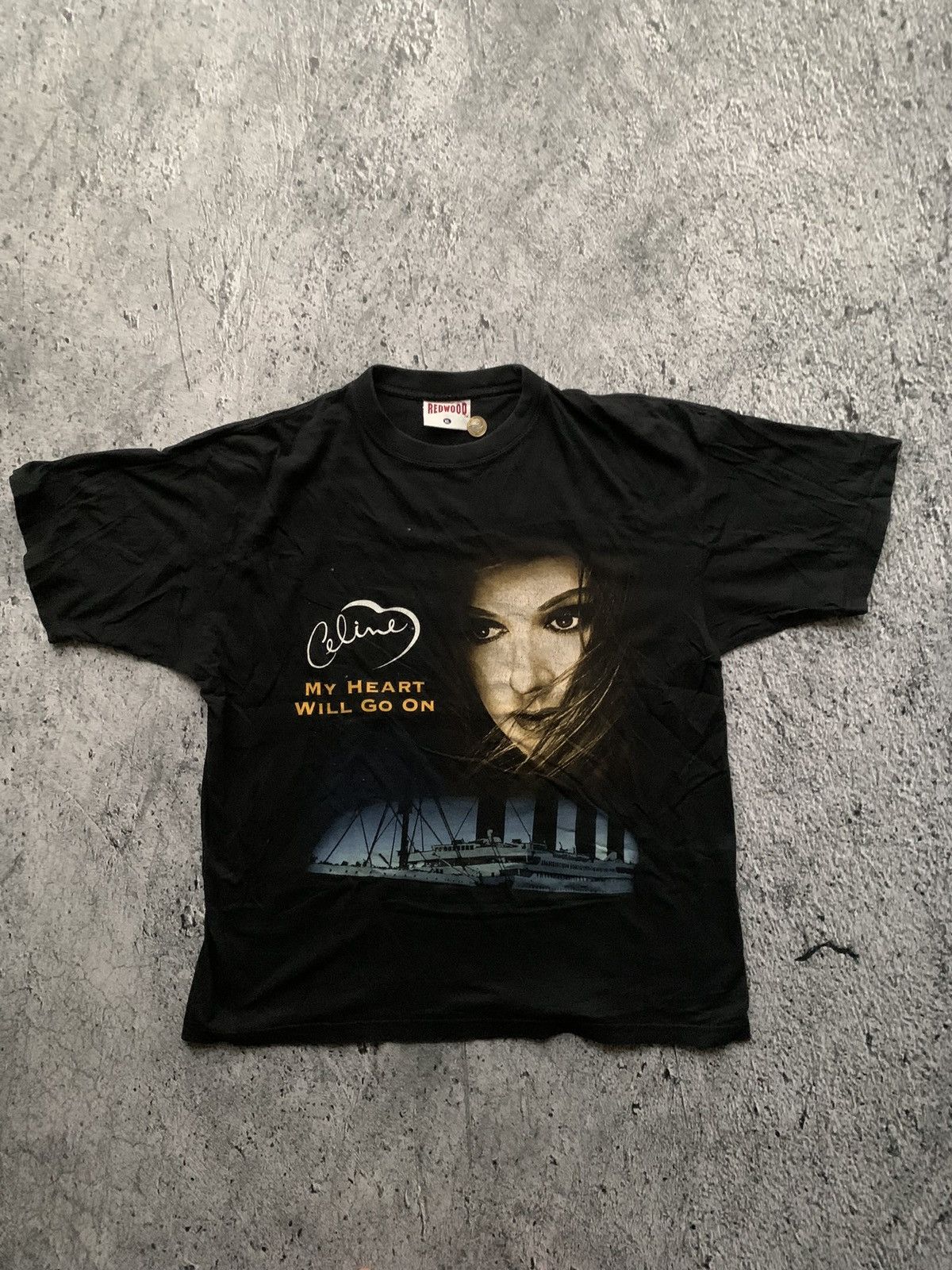 Vintage Vintage 99 Celin Dion tee Size US XL / EU 56 / 4 - 1 Thumbnail