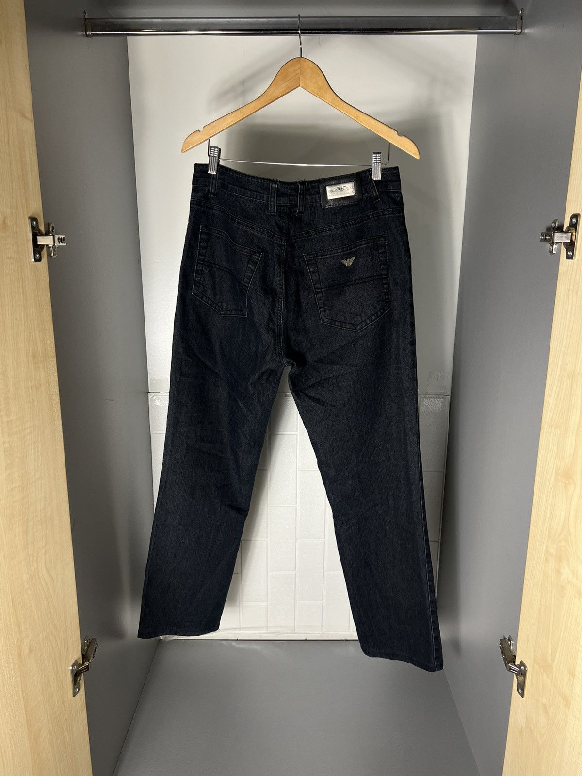 Emporio Armani VINTAGE EMPORIO ARMANI JEANS ITALIAN DESIGNER CASUAL Y2K 90s Size US 38 / EU 54 - 1 Thumbnail