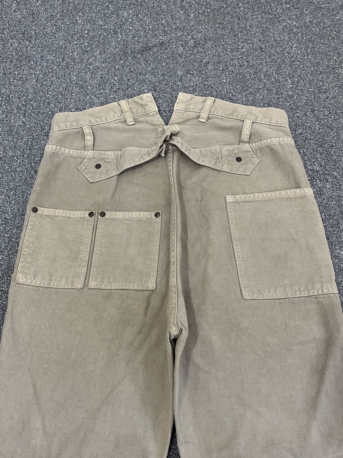 Kapital 90s KAPITAL Fishtail Buckle Back Western Pocket Pants Size US 32 / EU 48 - 8 Thumbnail