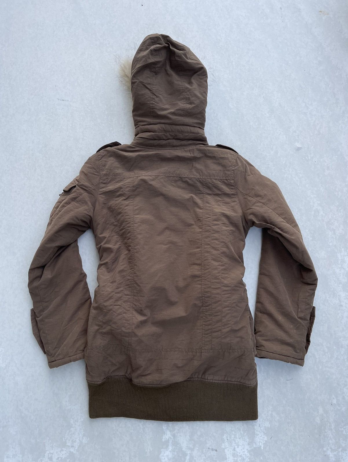 If Six Was Nine 🔥Vtg Ant Werpen Fireman Clasp Bondage Jacket With Fur Hoodie Size US M / EU 48-50 / 2 - 2 Thumbnail