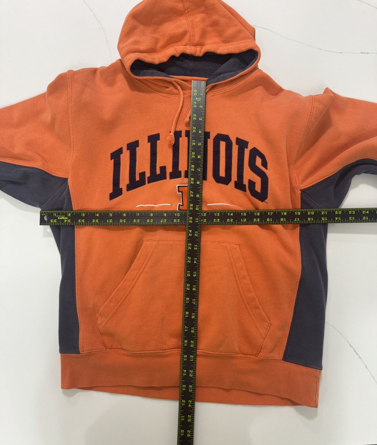 J. America 🟧 Y2K Illinois Fighting Illini Hoodie 🏈 Size US M / EU 48-50 / 2 - 4 Thumbnail