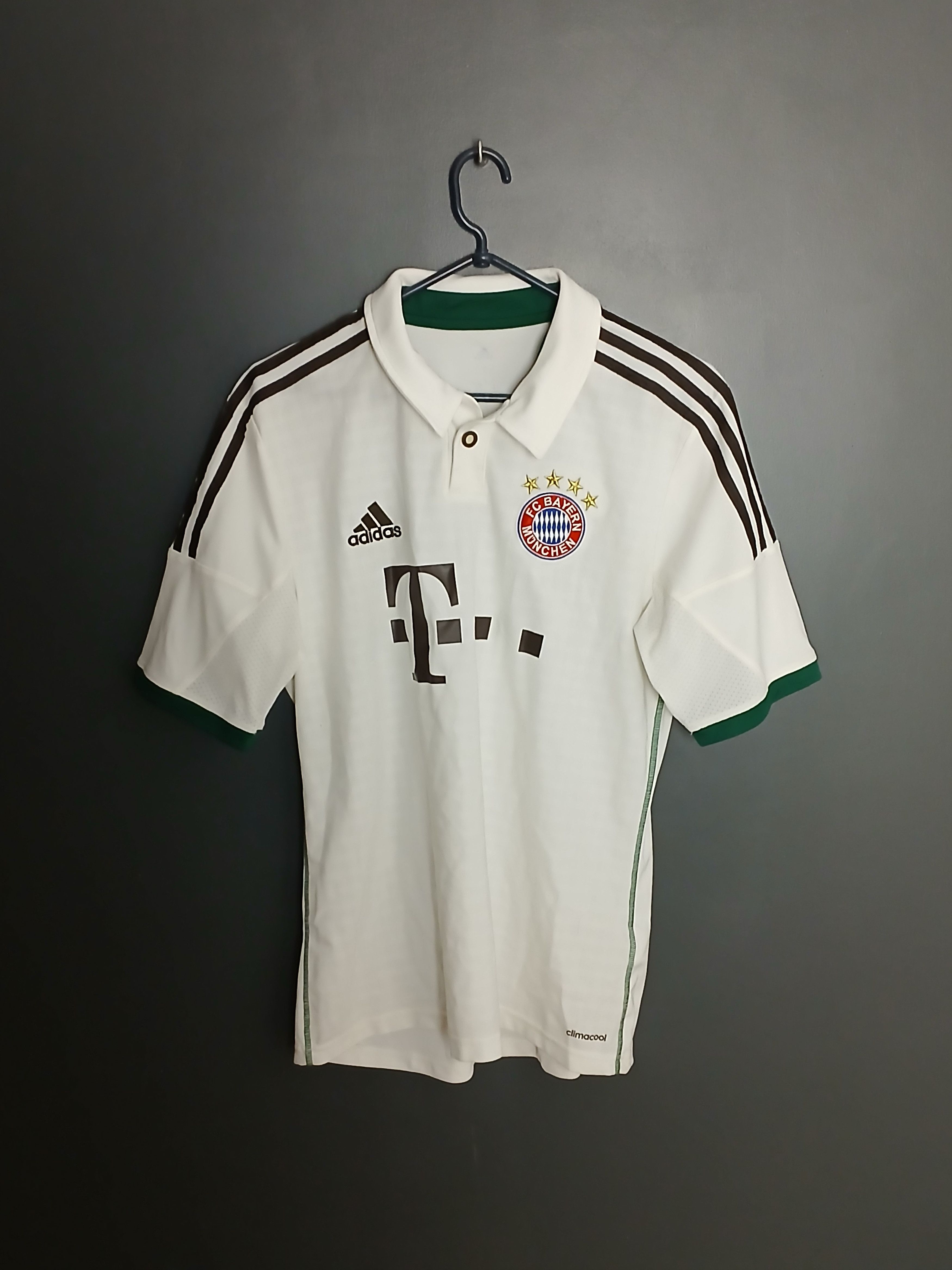 Adidas Bayern Munich Ribery Football Jersey T-Shirt sticky prints Size US M / EU 48-50 / 2 - 1 Thumbnail