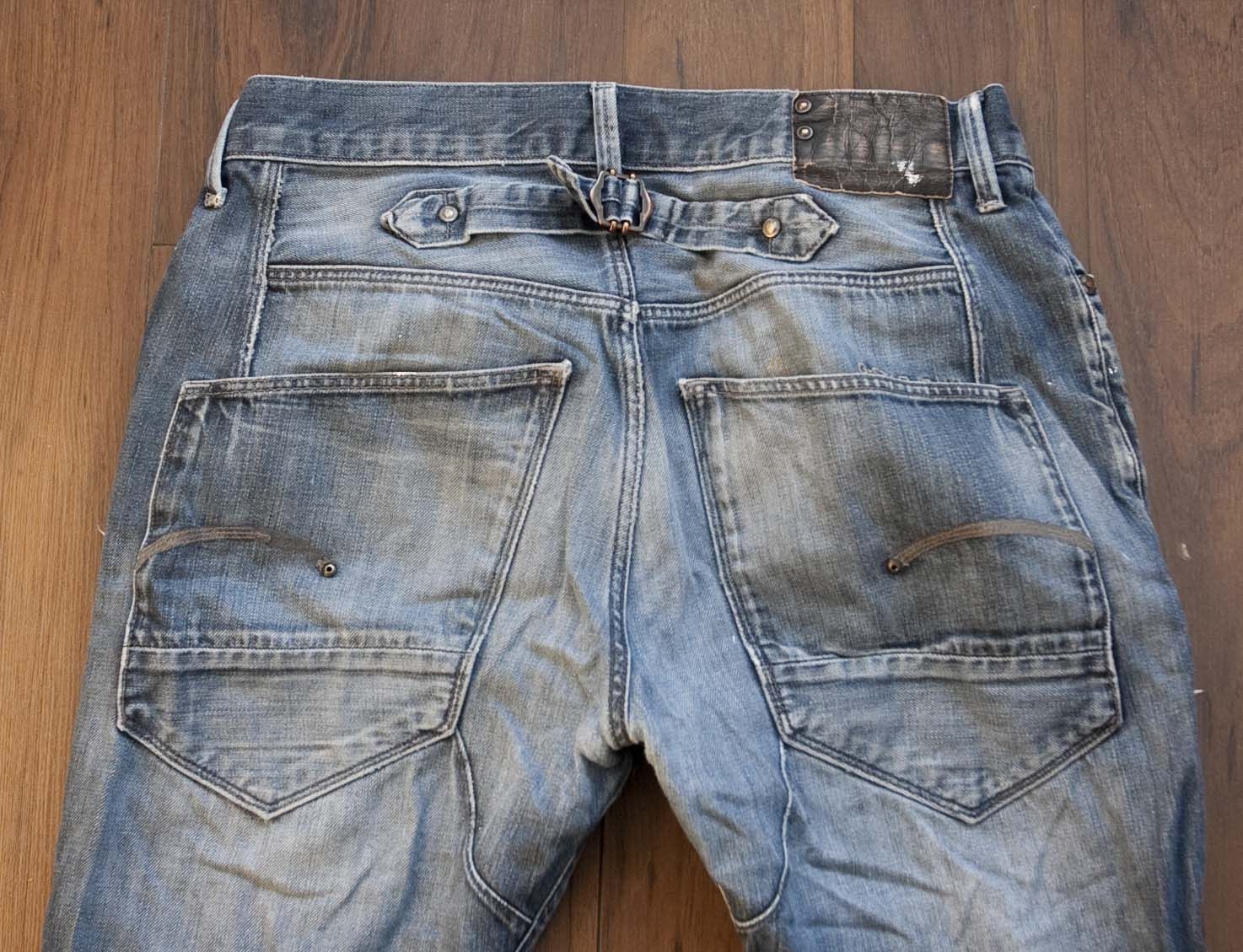 G-Star G Star Jeans Blade Tapered Destroy Distressed Size 32x30 Size US 32 / EU 48 - 6 Thumbnail