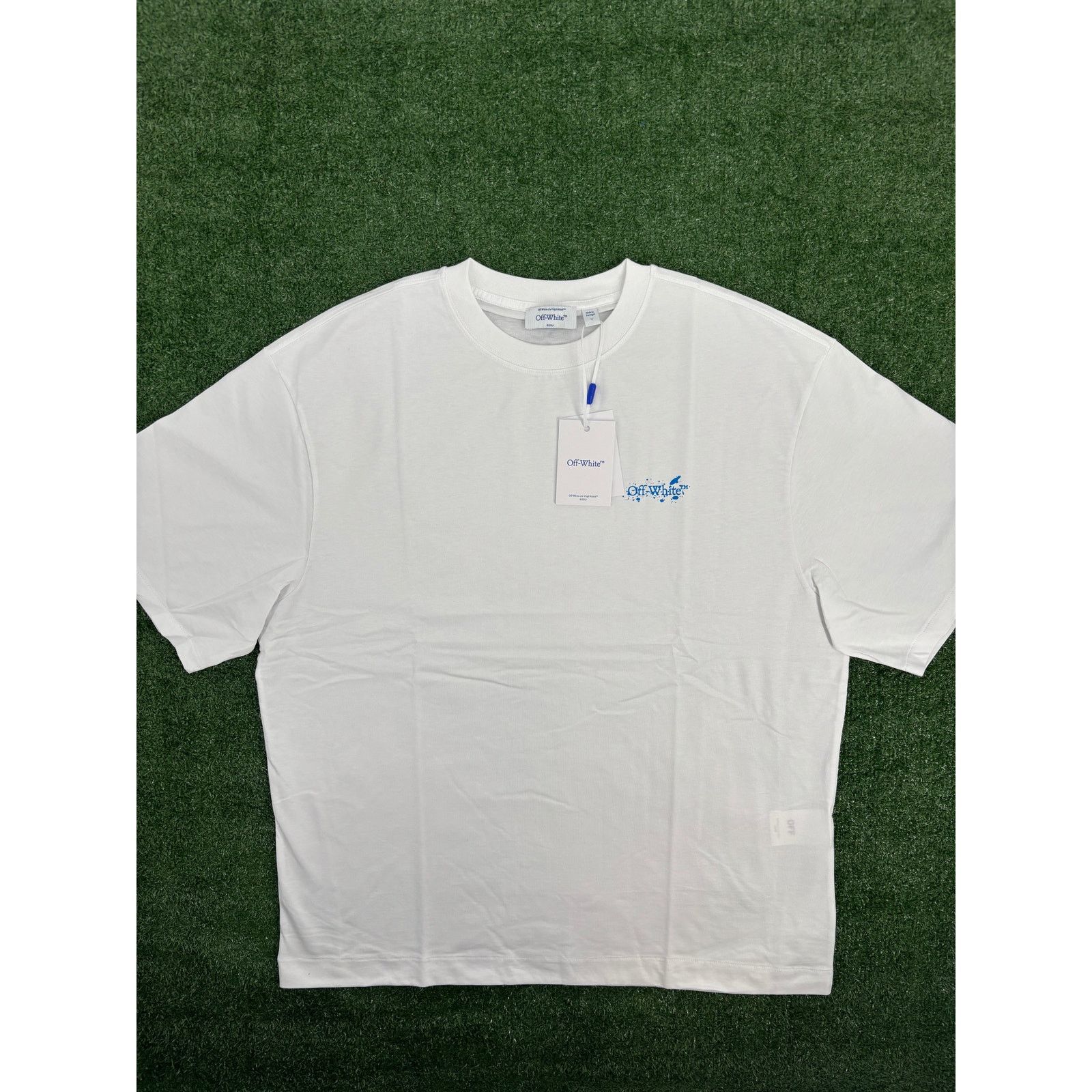 Off-White OFF-WHITE "Paint Splatter Arrows" White Skate T-Shirt XS Size US XS / EU 42 / 0 - 3 Thumbnail