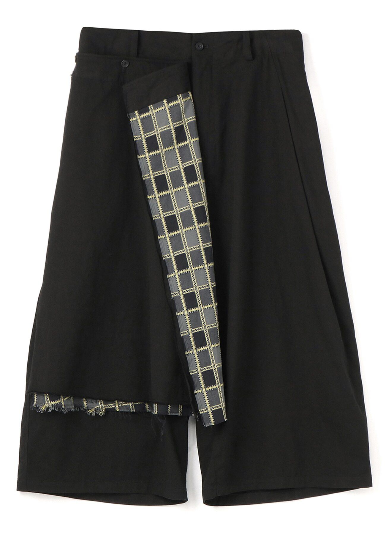 Pre-owned Groundy X Yohji Yamamoto S'yte X Kuon 3-way Layered Samurai Pants