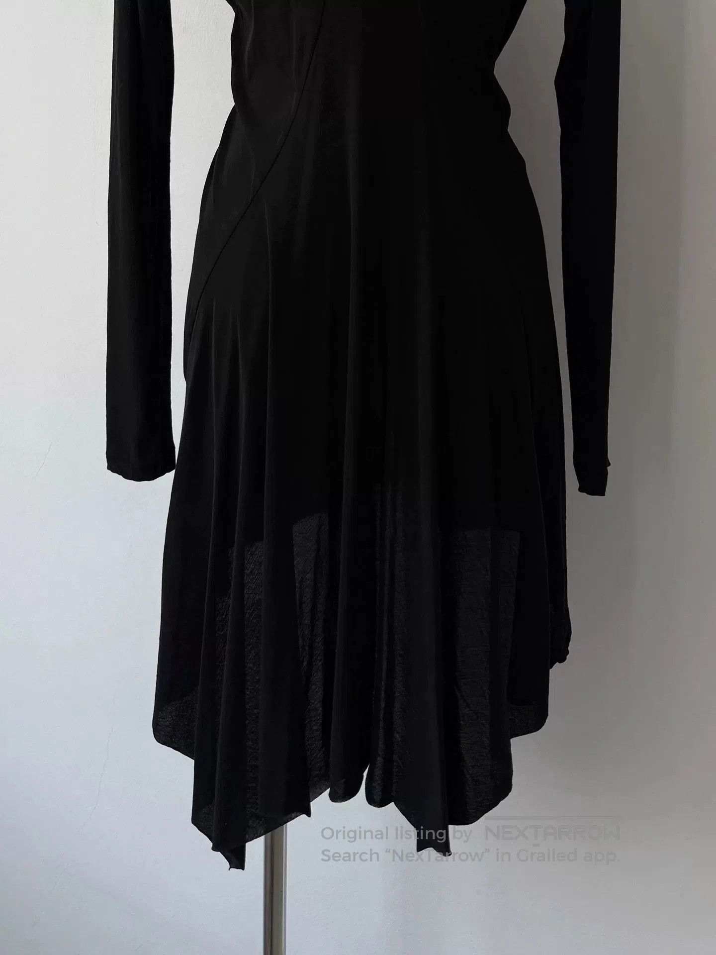 Yohji Yamamoto Yohji Yamamoto Femme Long Sleeve Dress. Size S / US 4 / IT 40 - 7 Thumbnail