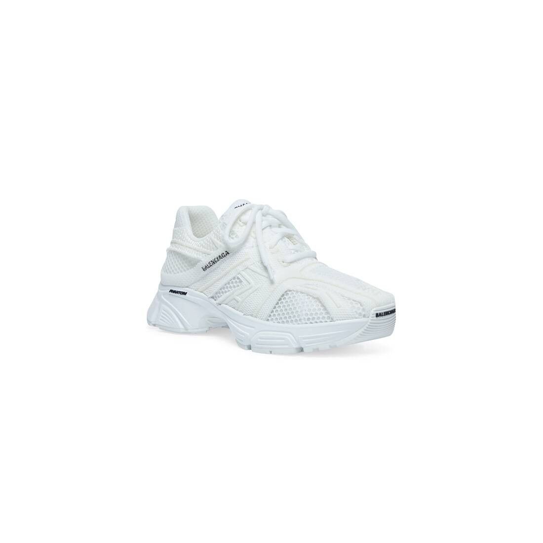 Balenciaga o1w1db10625 Phantom Sneakers in White Size US 9 / IT 39 - 2 Thumbnail