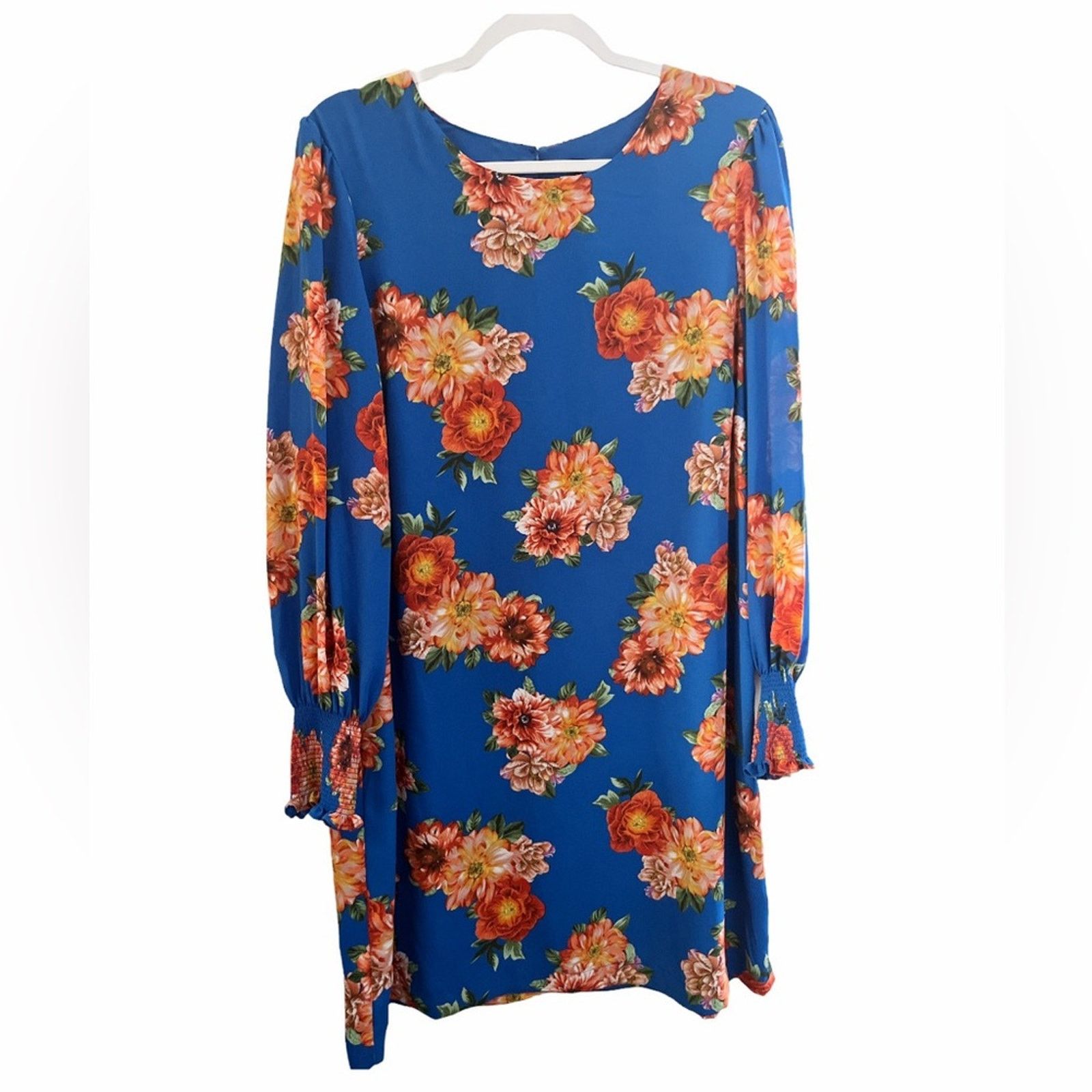 Other Gibson Latimer Floral long Sleeve Dress Size XL / US 12-14 / IT 48-50 - 1 Thumbnail