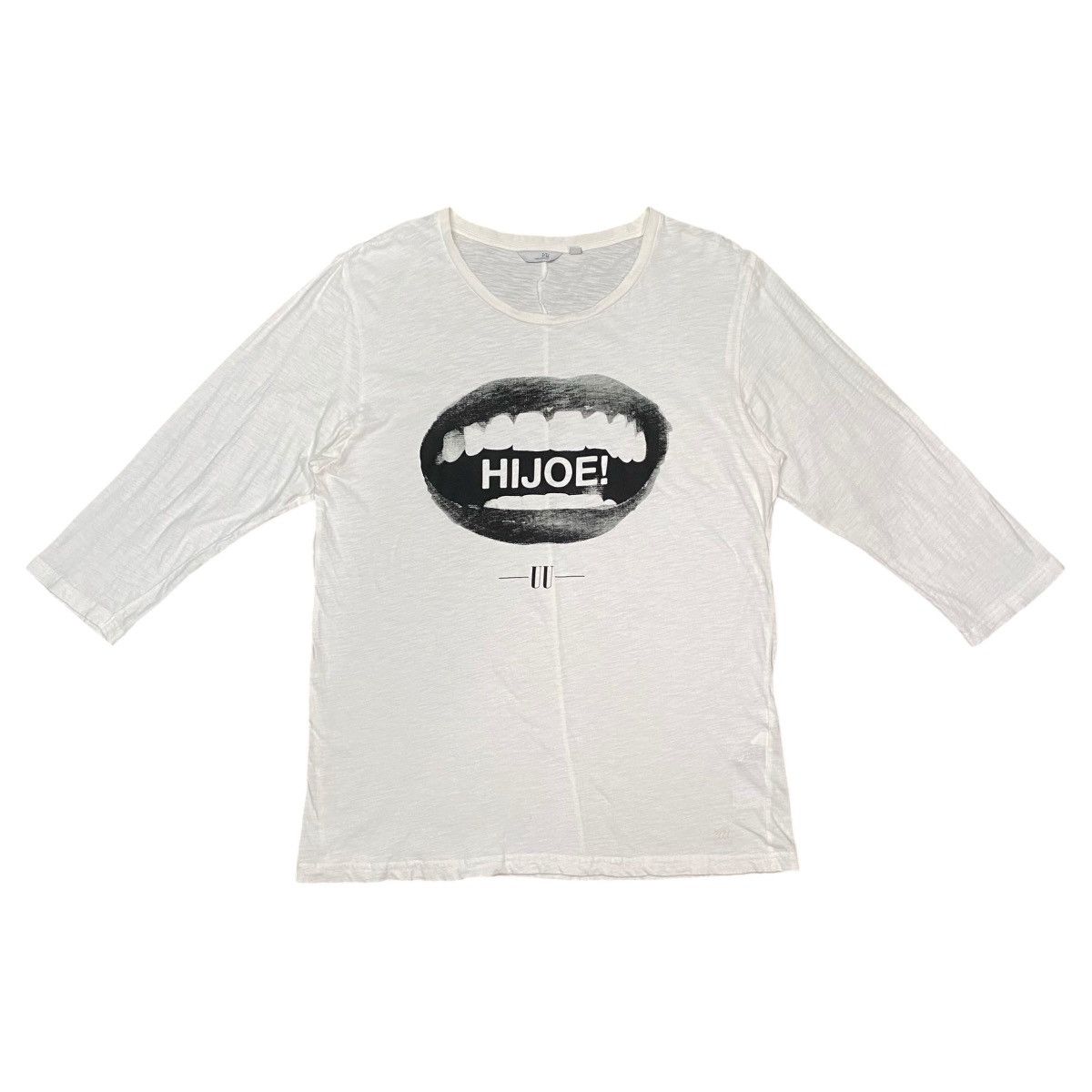 Jun Takahashi × Undercover UNDERCOVER HI JOE! x UNIQLO 3QUARTER T SHIRT Size US L / EU 52-54 / 3 - 1 Thumbnail