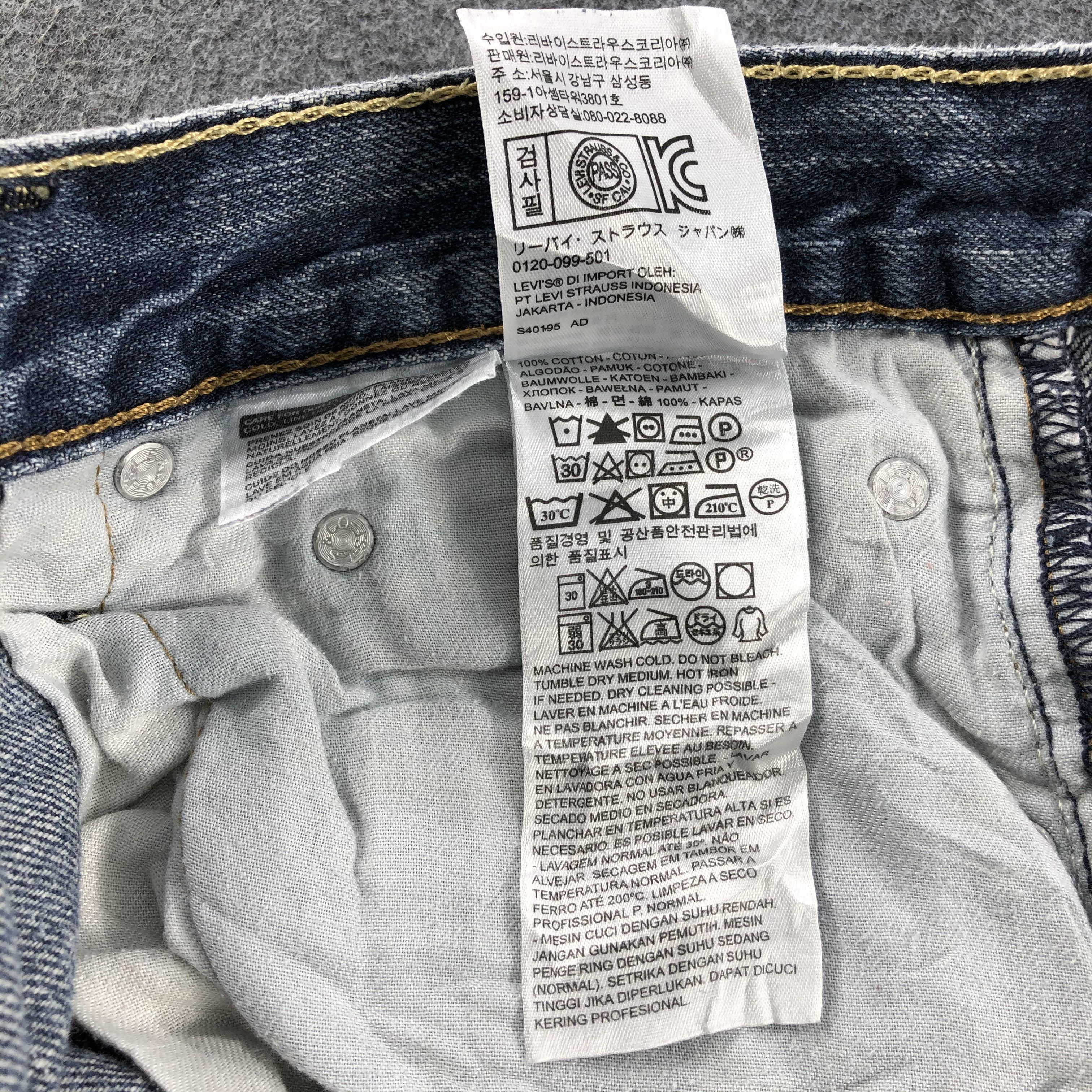 Levi's Vintage Levis Jeans Lot 569 Faded Blue Denim-J1106 Size US 34 / EU 50 - 10 Thumbnail