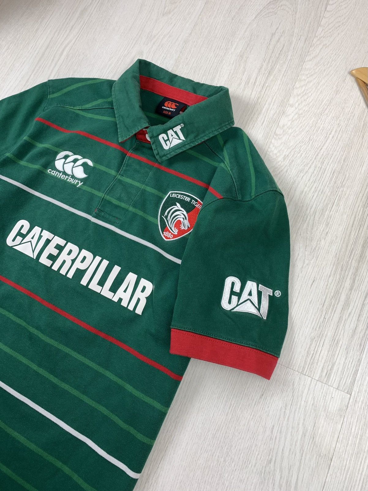 Other Canterbury Leicester Tigers Shirt Rugby Jersey Size M Size US M / EU 48-50 / 2 - 5 Thumbnail