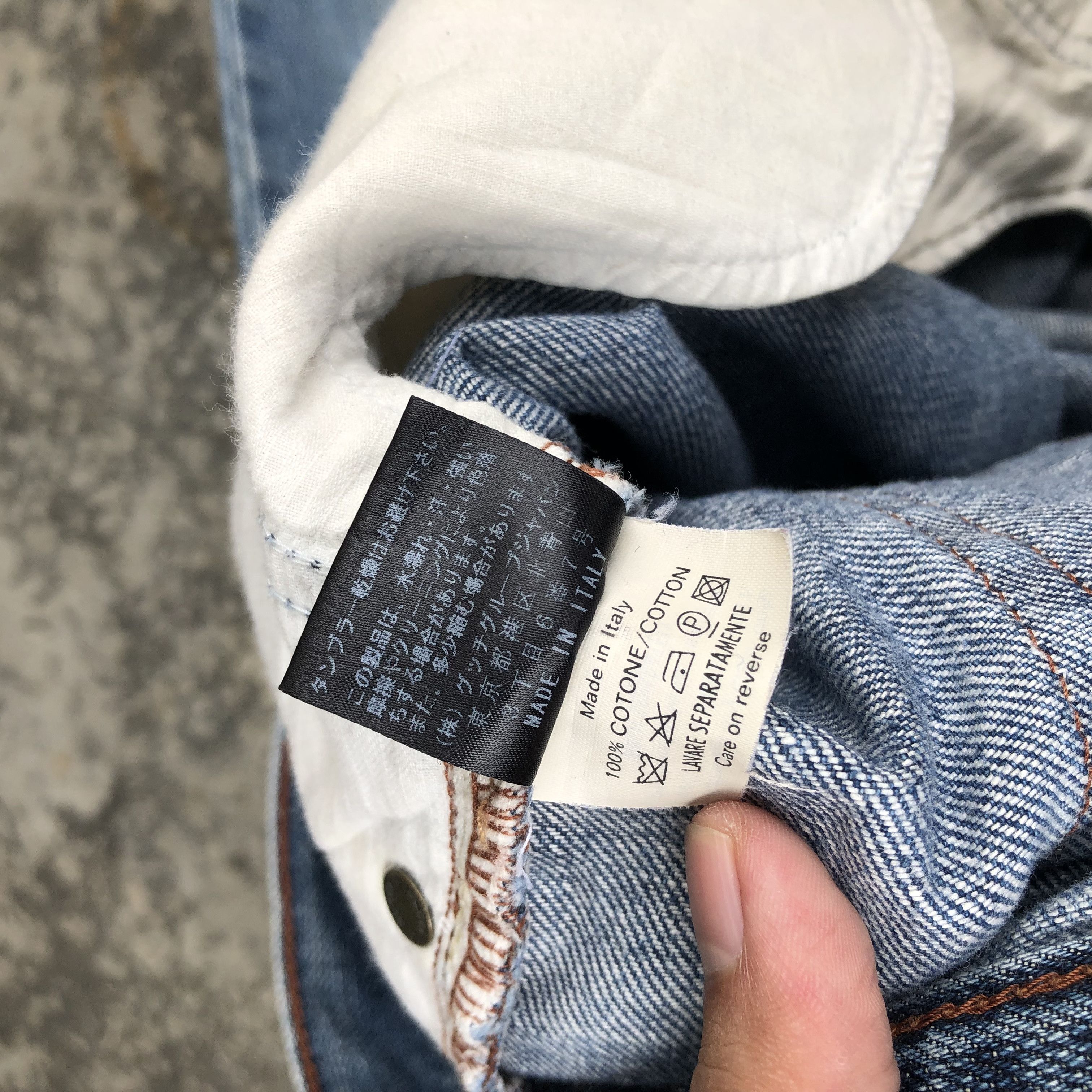 Gucci Gucci Embroided Logo Pocket Denim 🍒 Size US 36 / EU 52 - 11 Thumbnail