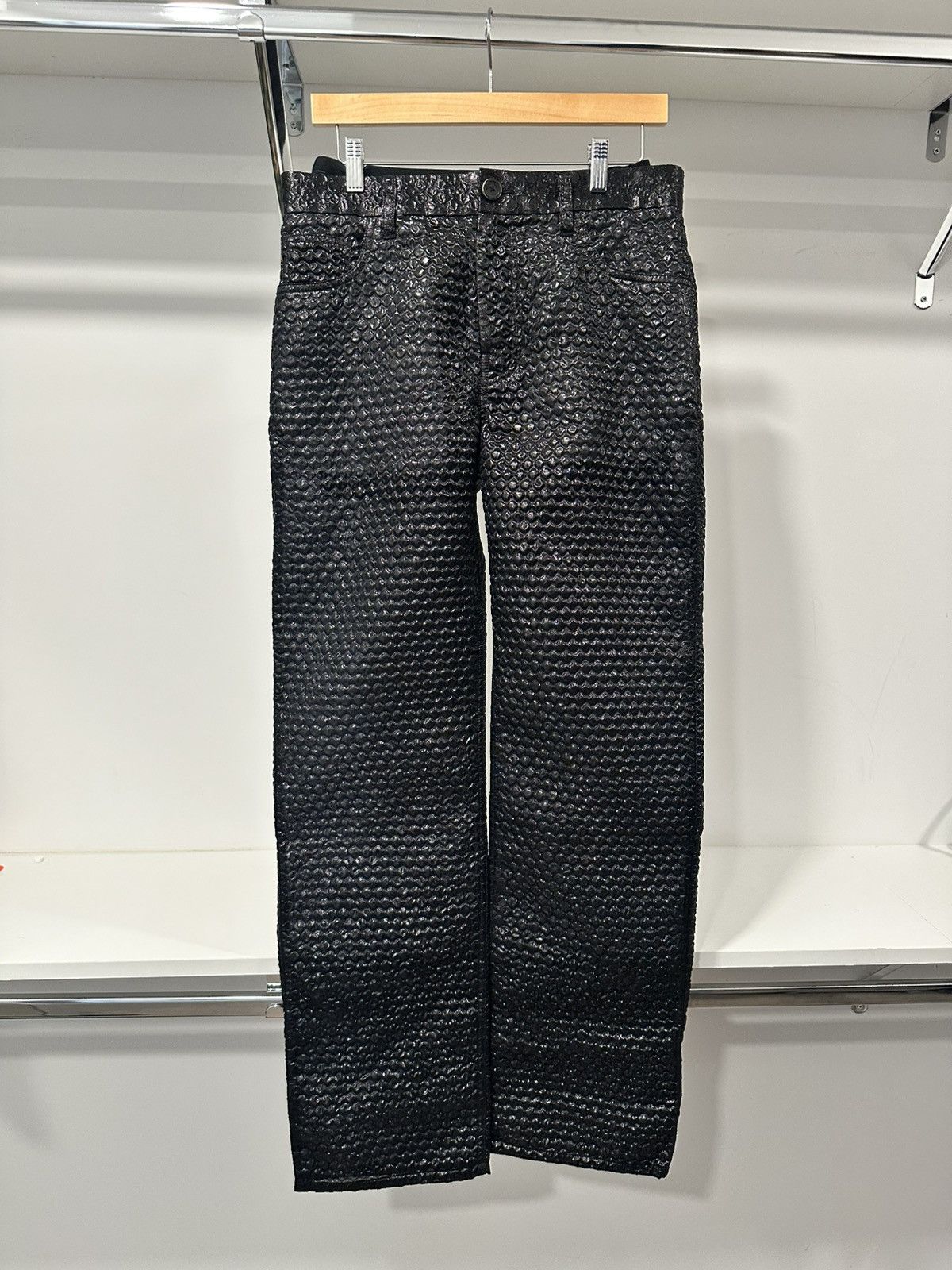 Helmut Lang Helmut Lang Black Pants Size US 32 / EU 48 - 2 Thumbnail