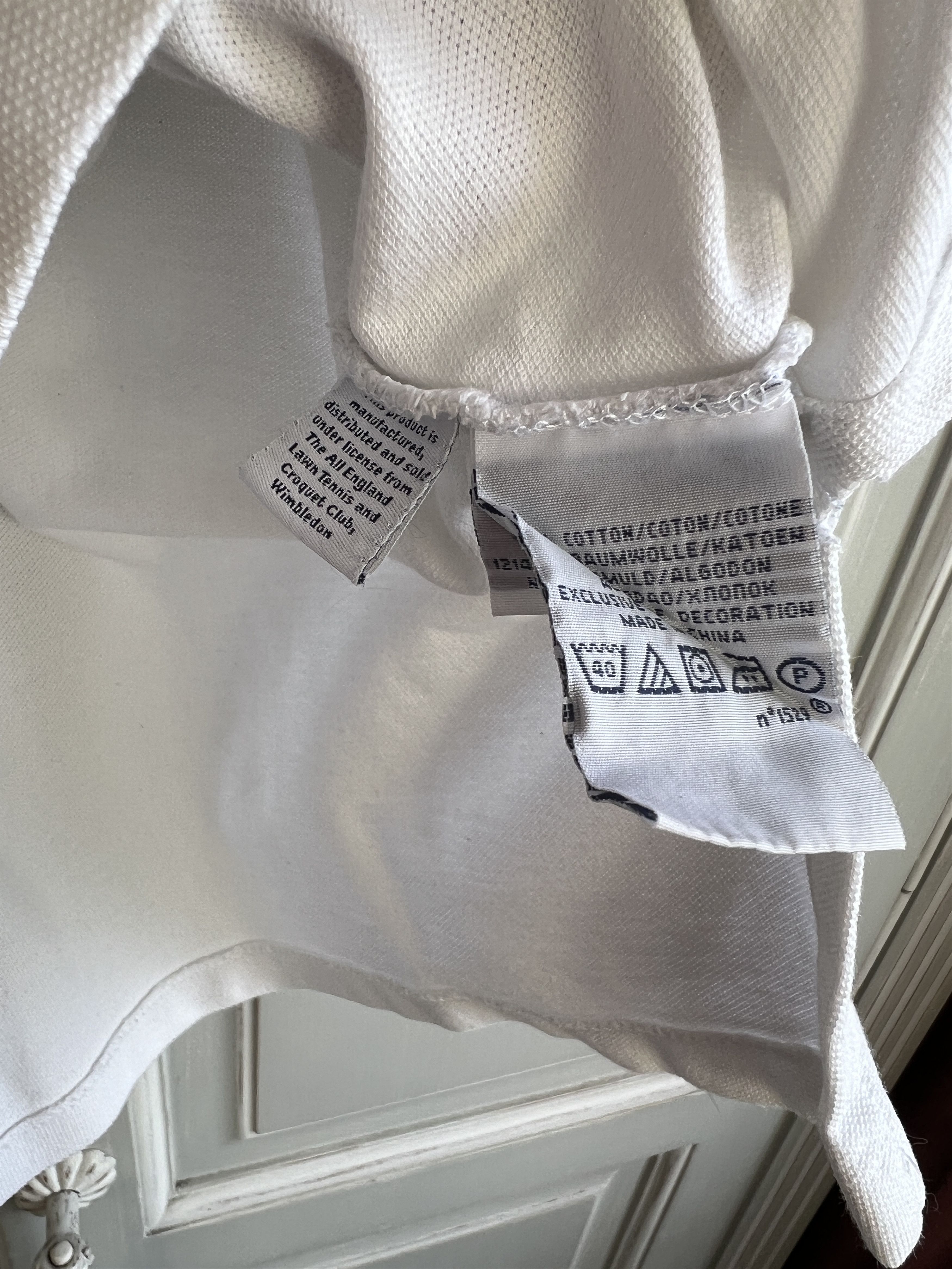 Polo Ralph Lauren Y2K RALPH LAUREN WHITE POLO SHIRT CHIEF KEEF STYLE Size US L / EU 52-54 / 3 - 7 Thumbnail