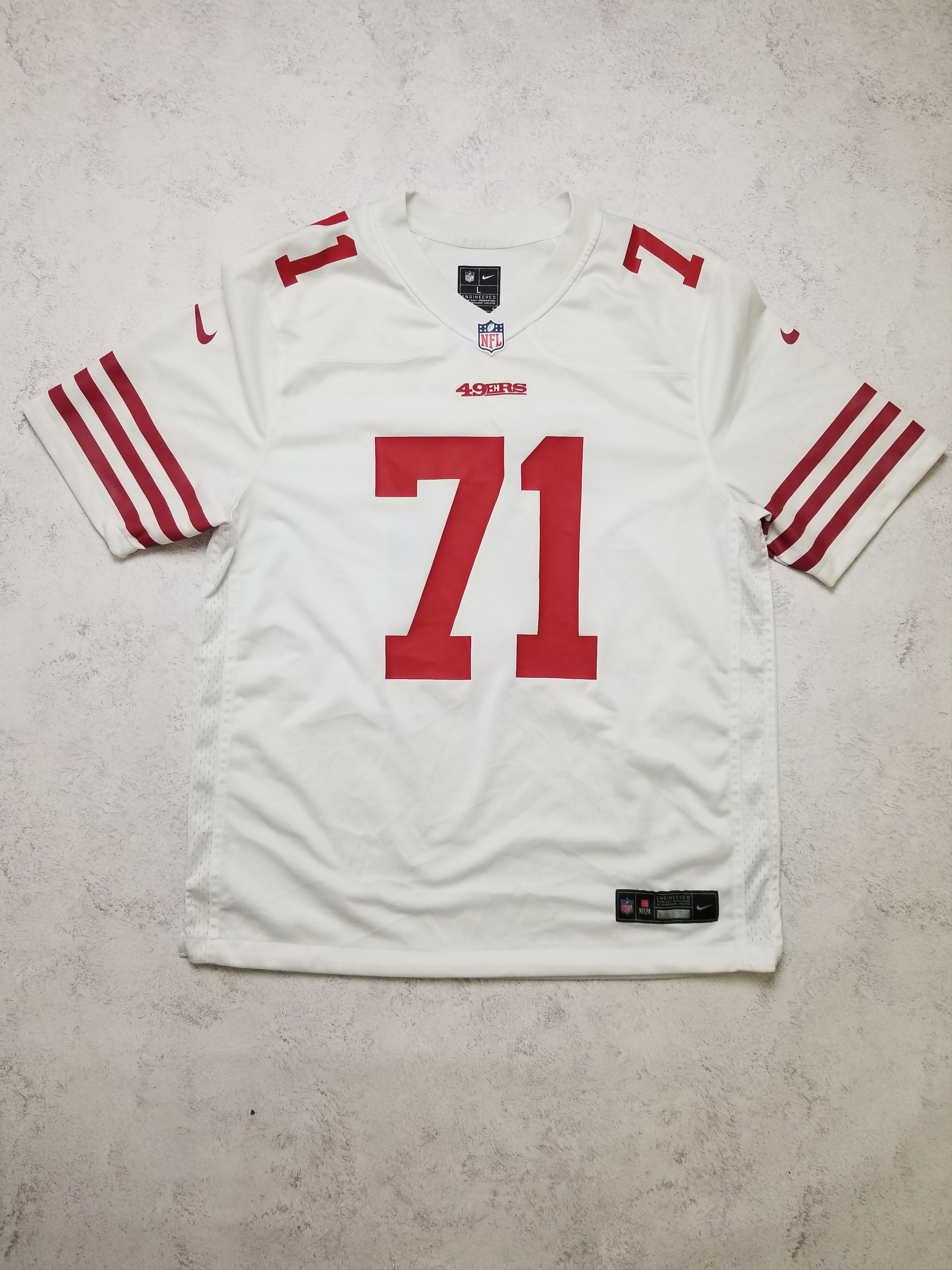 San Francisco 49ers Williams #71 NFL Road Game Jersey