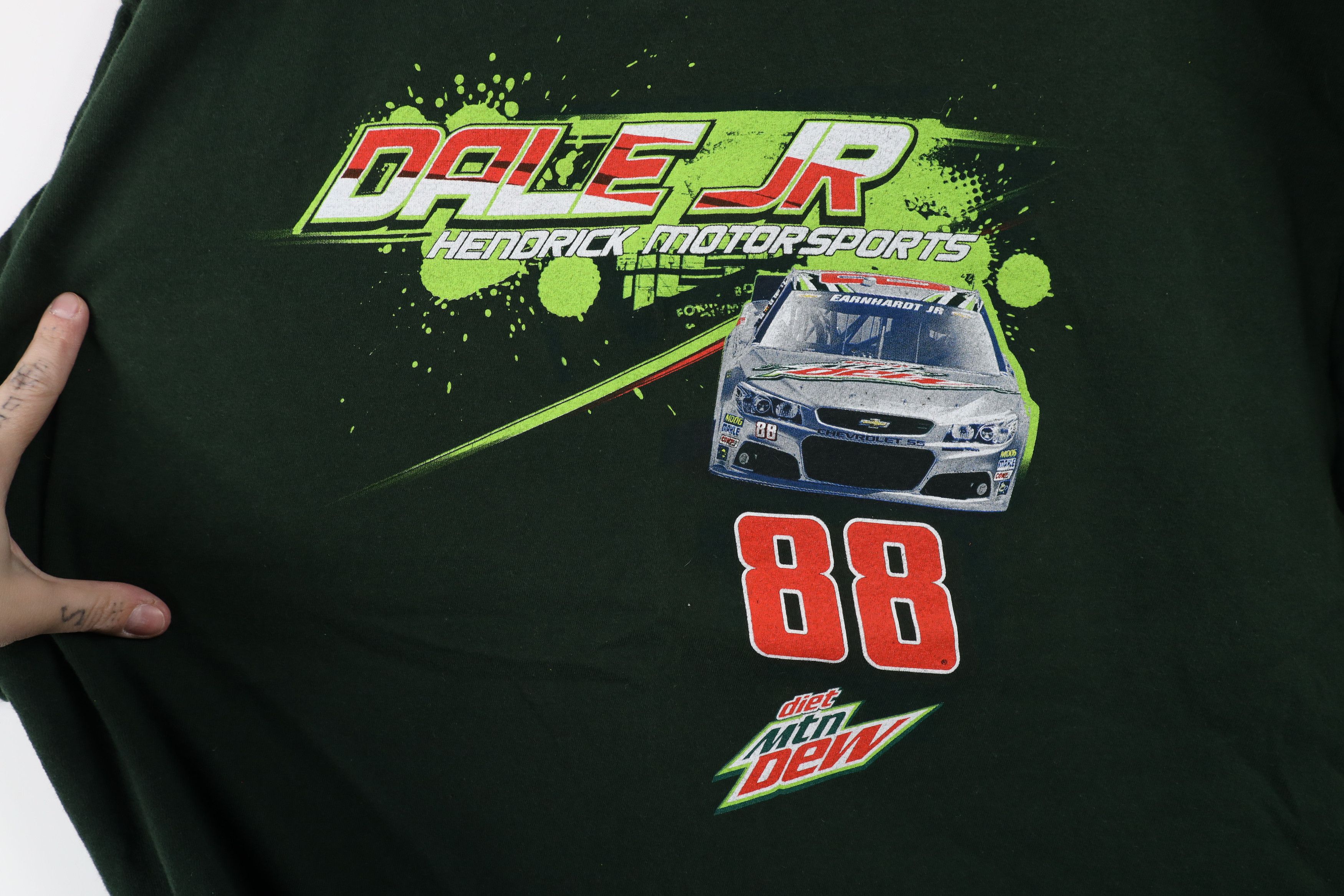 Vintage Vintage NASCAR Mountain Dale Earnhardt Jr Racing T-Shirt Size US XXL / EU 58 / 5 - 4 Thumbnail