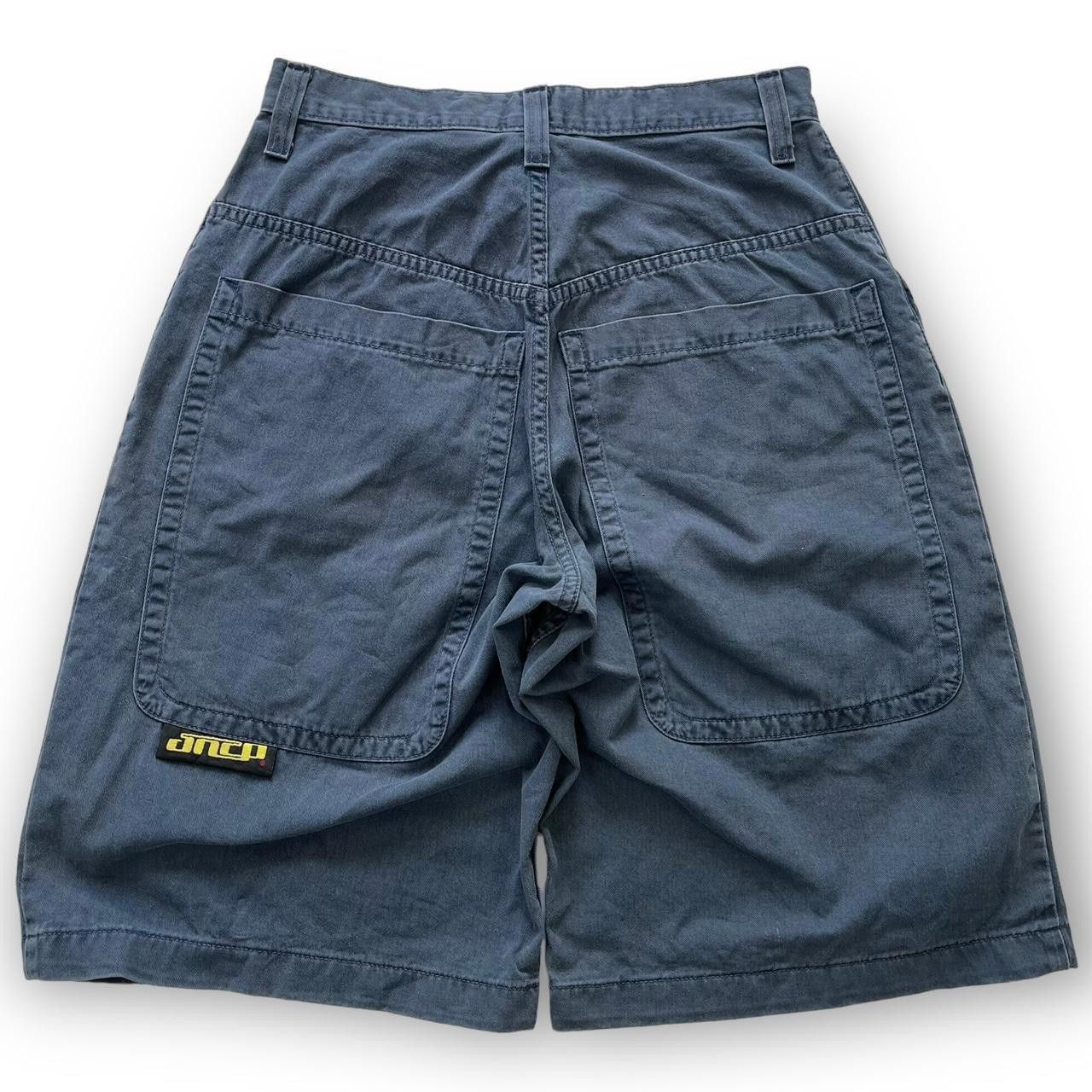 JNCO JNCO Men's Navy and Green Shorts Size US 31 - 3 Thumbnail