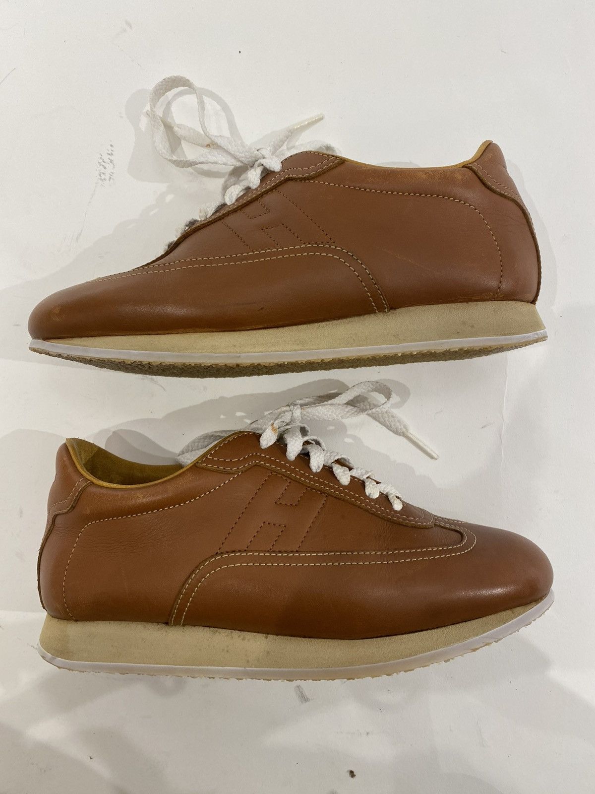 Hermes Hermes Quick Leather Sneakers woman Size37.5 Size US 7.5 / IT 37.5 - 9 Thumbnail