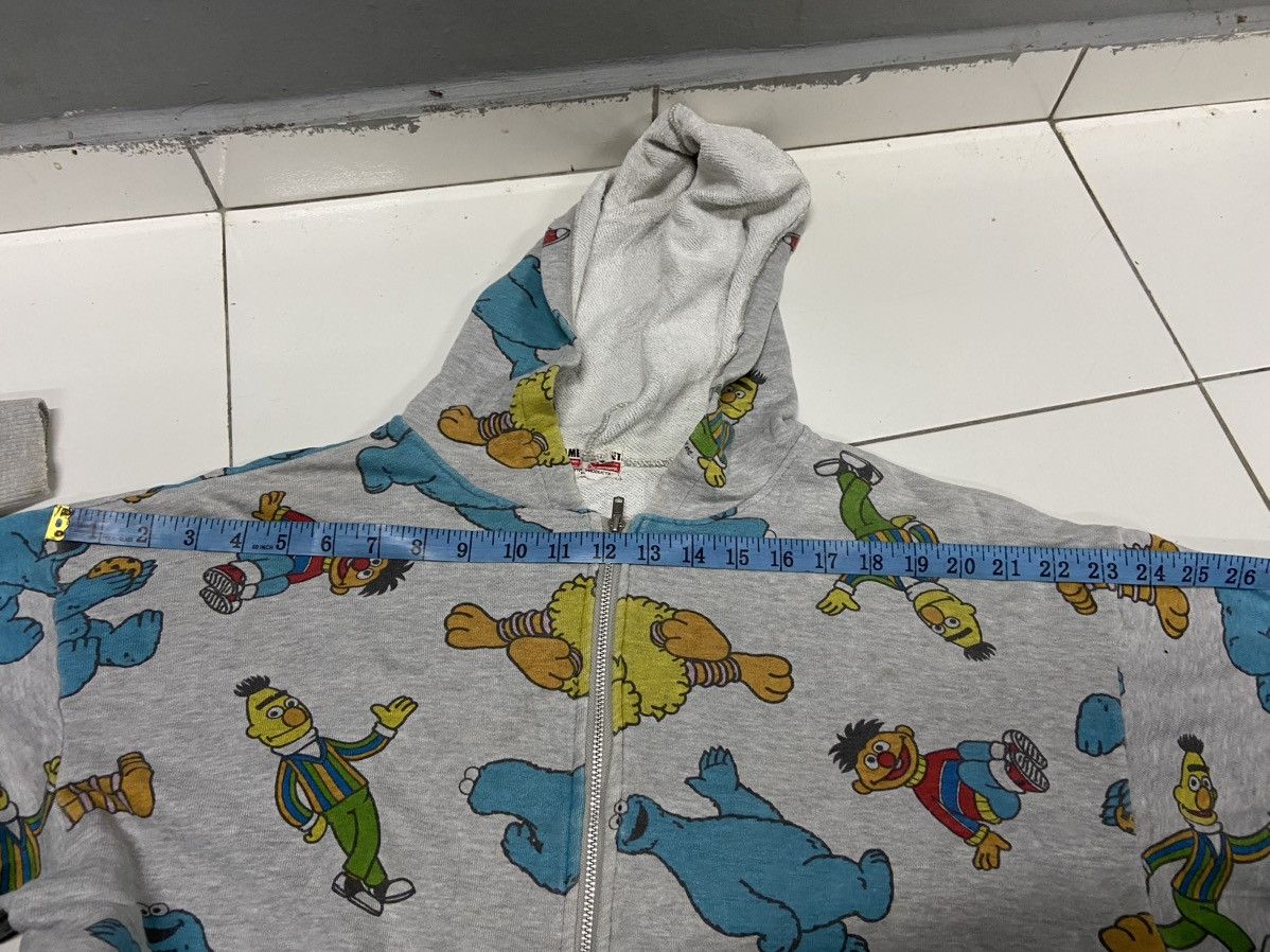 Cartoon Network SESAME STREET FULLPRINT ZIPPER HOODIE Size US M / EU 48-50 / 2 - 13 Thumbnail