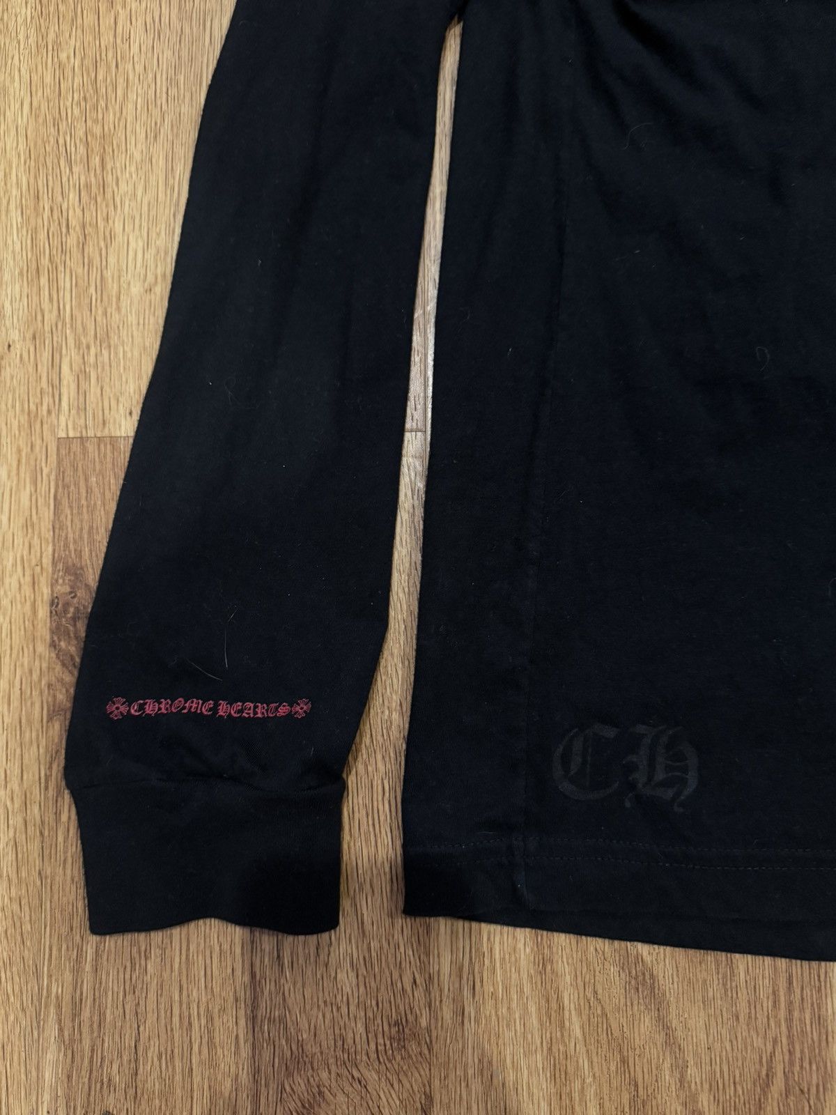 Chrome Hearts Chrome Hearts Staff Tee Red Size US XL / EU 56 / 4 - 3 Thumbnail