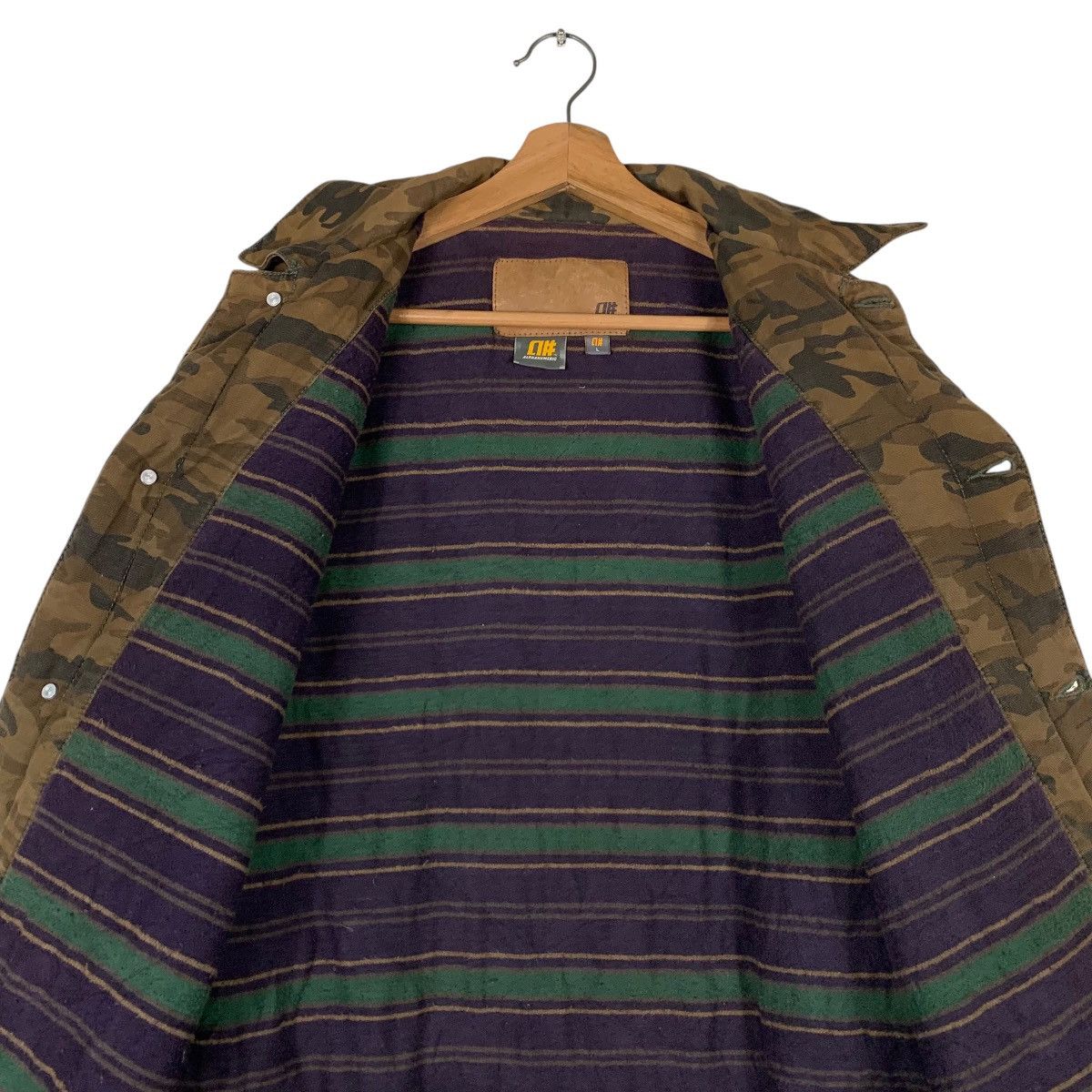 Alphanumeric ALPHA NUMERIC Brown Camo Hunting Jacket #1303-C59 Size US L / EU 52-54 / 3 - 12 Thumbnail