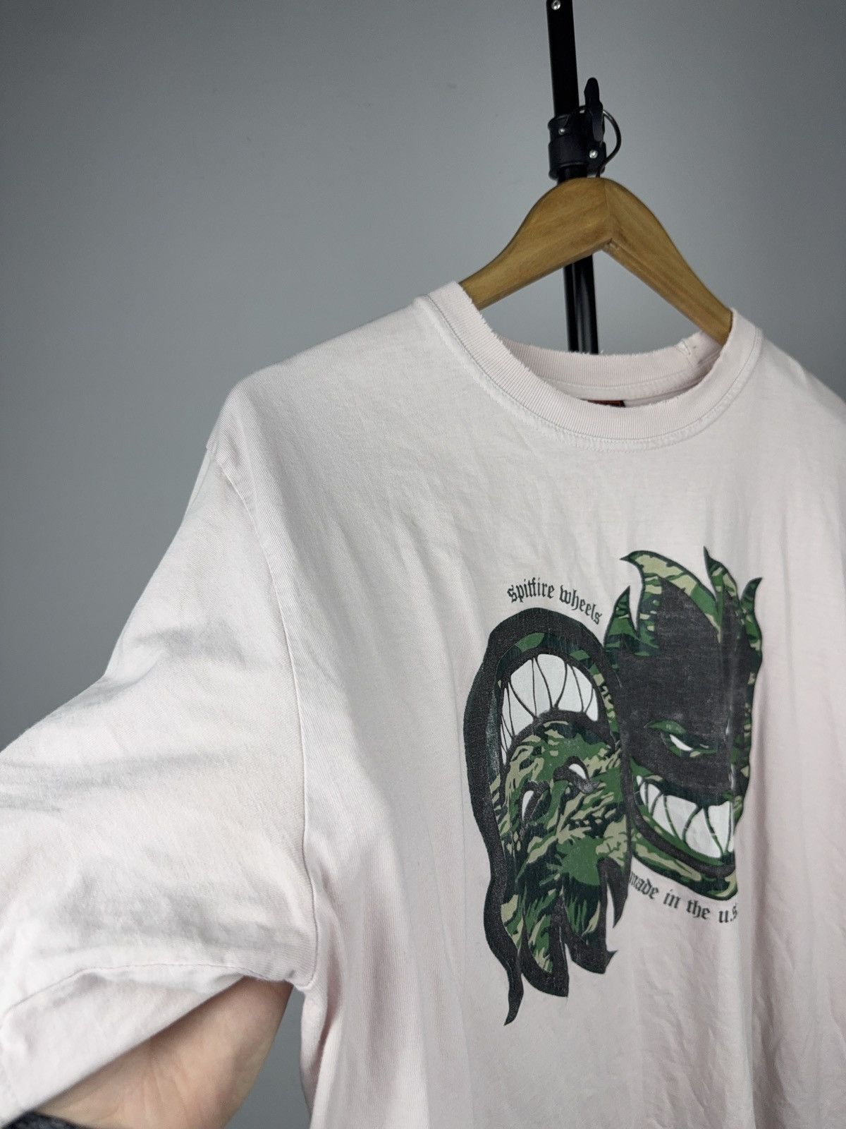 Spitfire Spitfire 90s SK8 Bighead Camo Graphic Tee Skateboard Y2K Size US L / EU 52-54 / 3 - 5 Thumbnail
