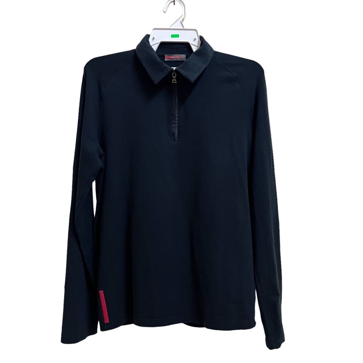 Prada Authentic Vintage Prada Milano Collar Long Sleeve Shirts Size US M / EU 48-50 / 2 - 1 Thumbnail