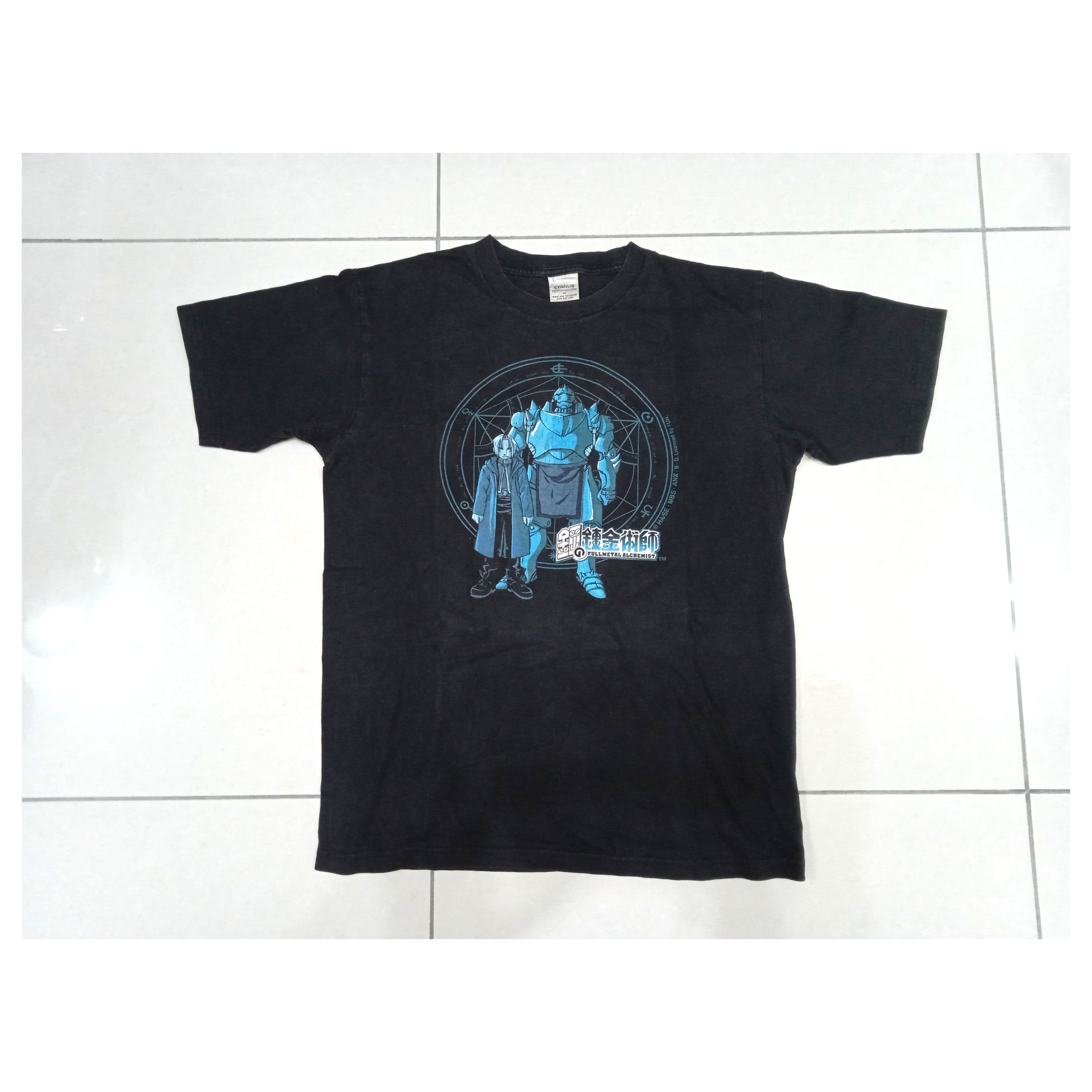 Vintage Vintage 00s Full Metal Alchemist T-Shirt Anime Y2K Size US M / EU 48-50 / 2 - 1 Thumbnail