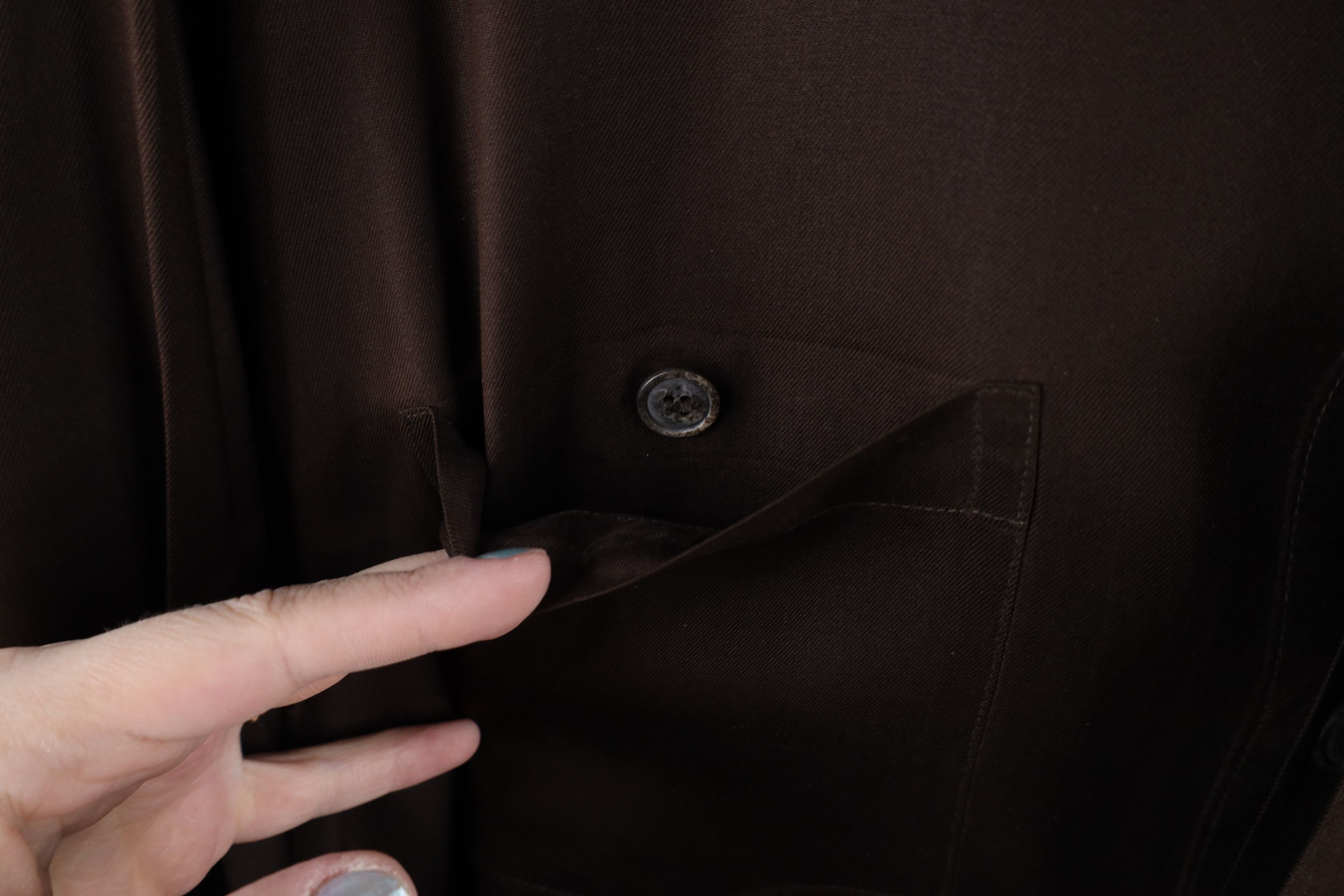 Vintage Vintage 90s Streetwear Collared Button Shirt Brown Size US XL / EU 56 / 4 - 8 Thumbnail