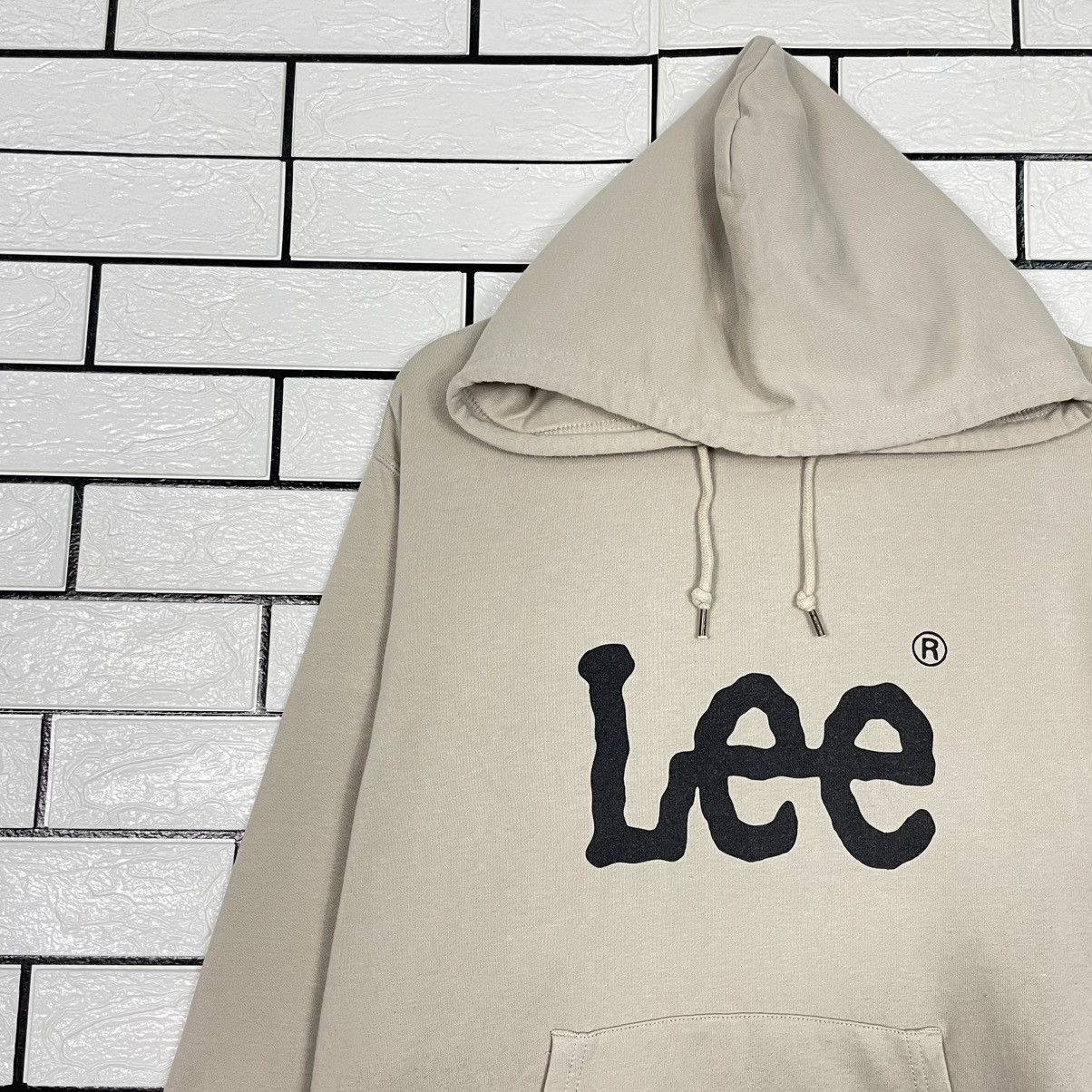 Lee Lee Big Logo Pullover Hoodie Size US L / EU 52-54 / 3 - 6 Thumbnail