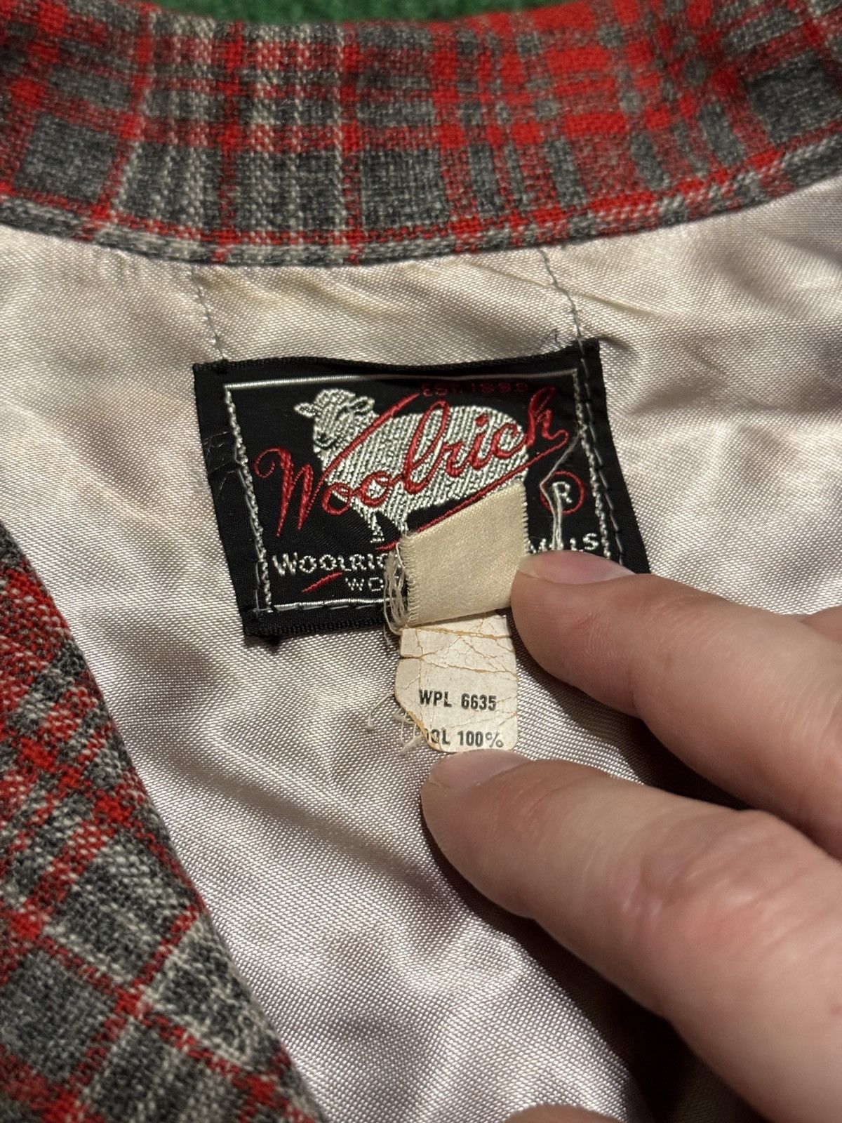 Woolrich Woolen Mills Vintage Woolrich 40s 50s Plaid 49er 12 Blazer Shirt Jacket Size XL / US 12-14 / IT 48-50 - 4 Thumbnail