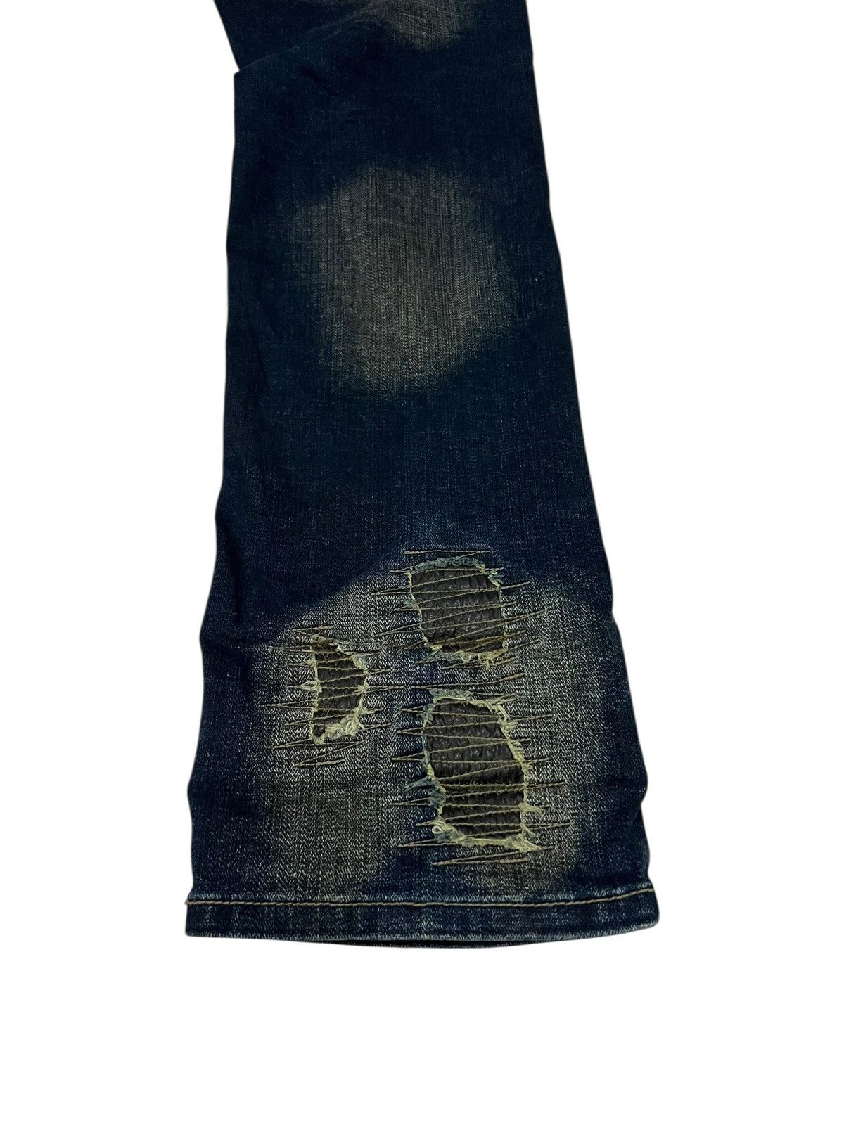 If Six Was Nine 🔥Very Rare PPFM Like If Six Was Nine Style Patchwork Jean Size US 33 - 12 Thumbnail