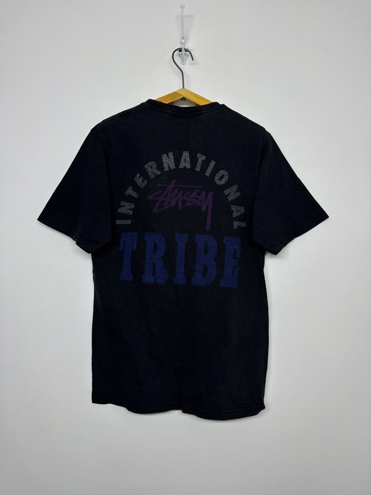 Stussy Vintage Stussy International Tribe T-Shirt Size US S / EU 44-46 / 1 - 1 Thumbnail