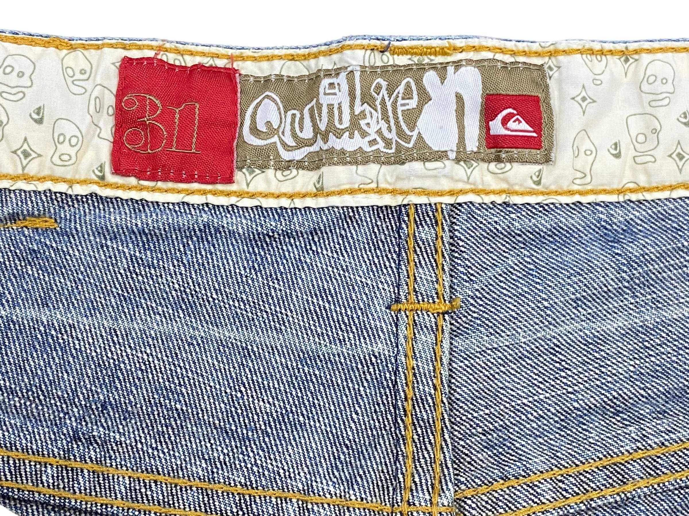 Quiksilver Quiksilver Patchwork Baggy Denim Jeans Size US 31 - 15 Thumbnail
