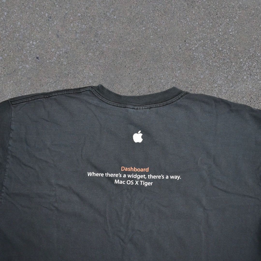 Apple Vintage Y2K Apple Widget Promo T-Shirt Size US XL / EU 56 / 4 - 4 Thumbnail