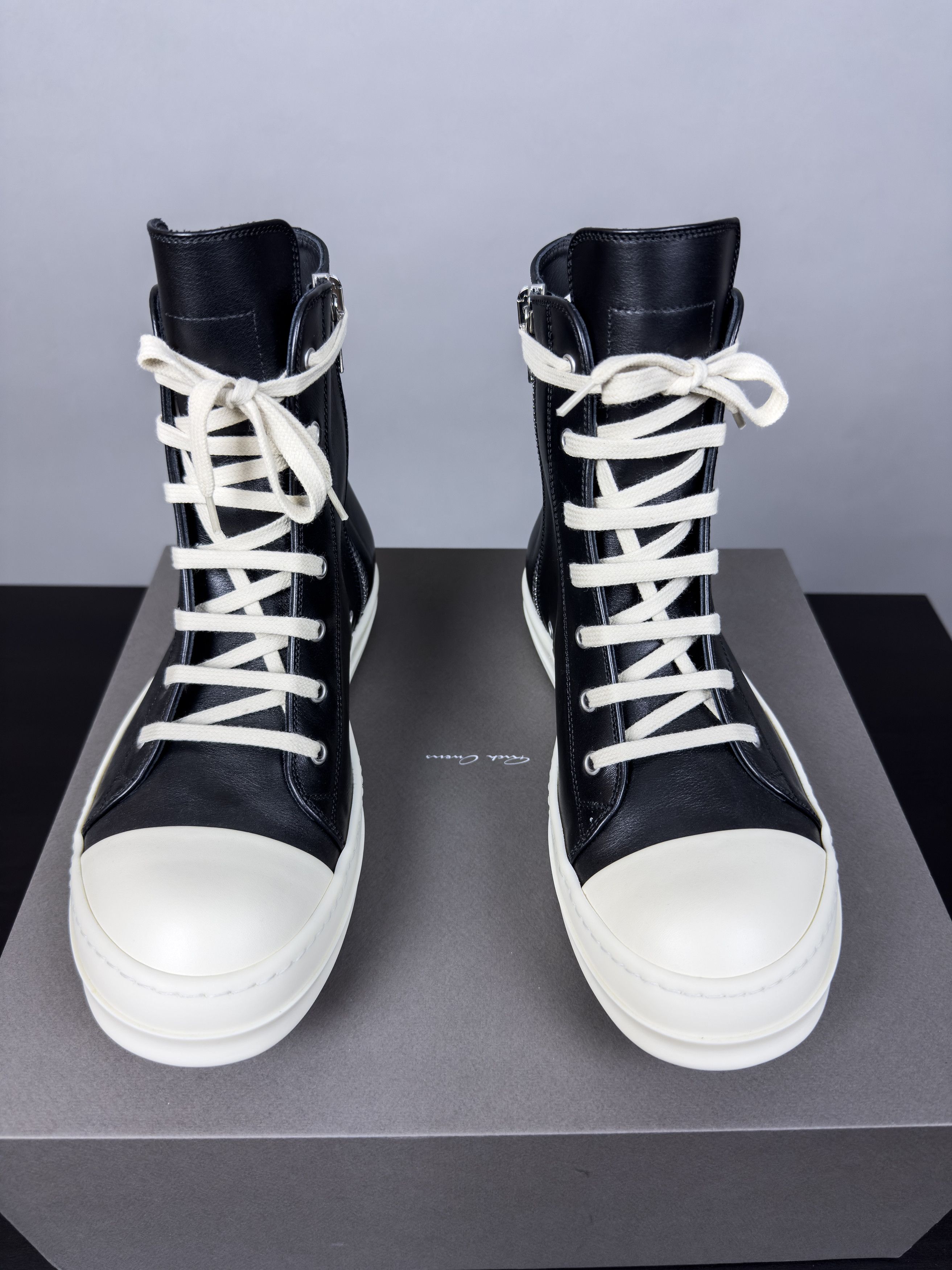 Rick Owens Rick Owens Mainline Leather Ramones | Grailed