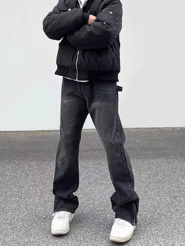 Japanese Brand VIBE Skinny Jeans Y2k Fashion Casual Vintage Fit Distressed Size US 29 - 1 Thumbnail