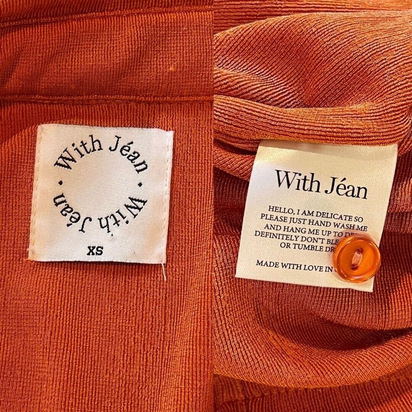 Other With Jean | Andy Dress Maple Orange XS Size XS / US 0-2 / IT 36-38 - 12 Thumbnail