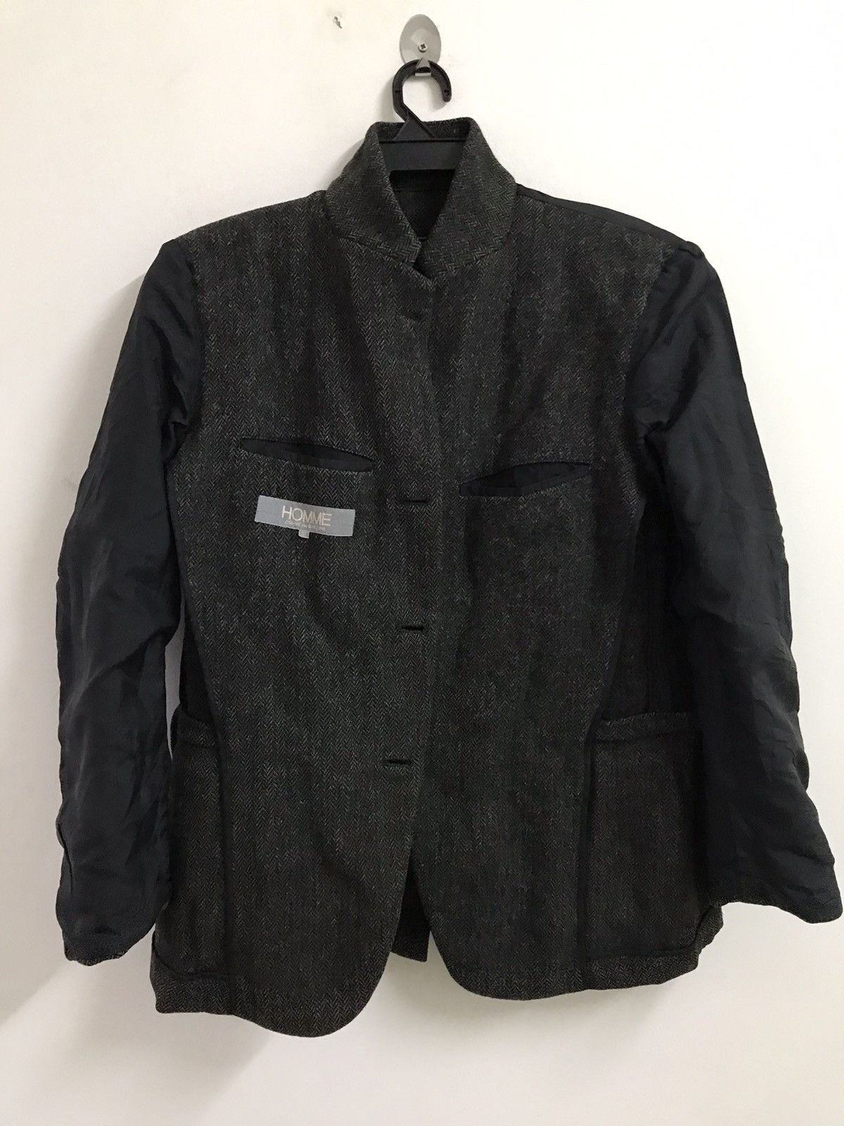 Comme des Garcons RARE Comme des Garçons Homme Striped Coat Jacket Size US M / EU 48-50 / 2 - 10 Thumbnail