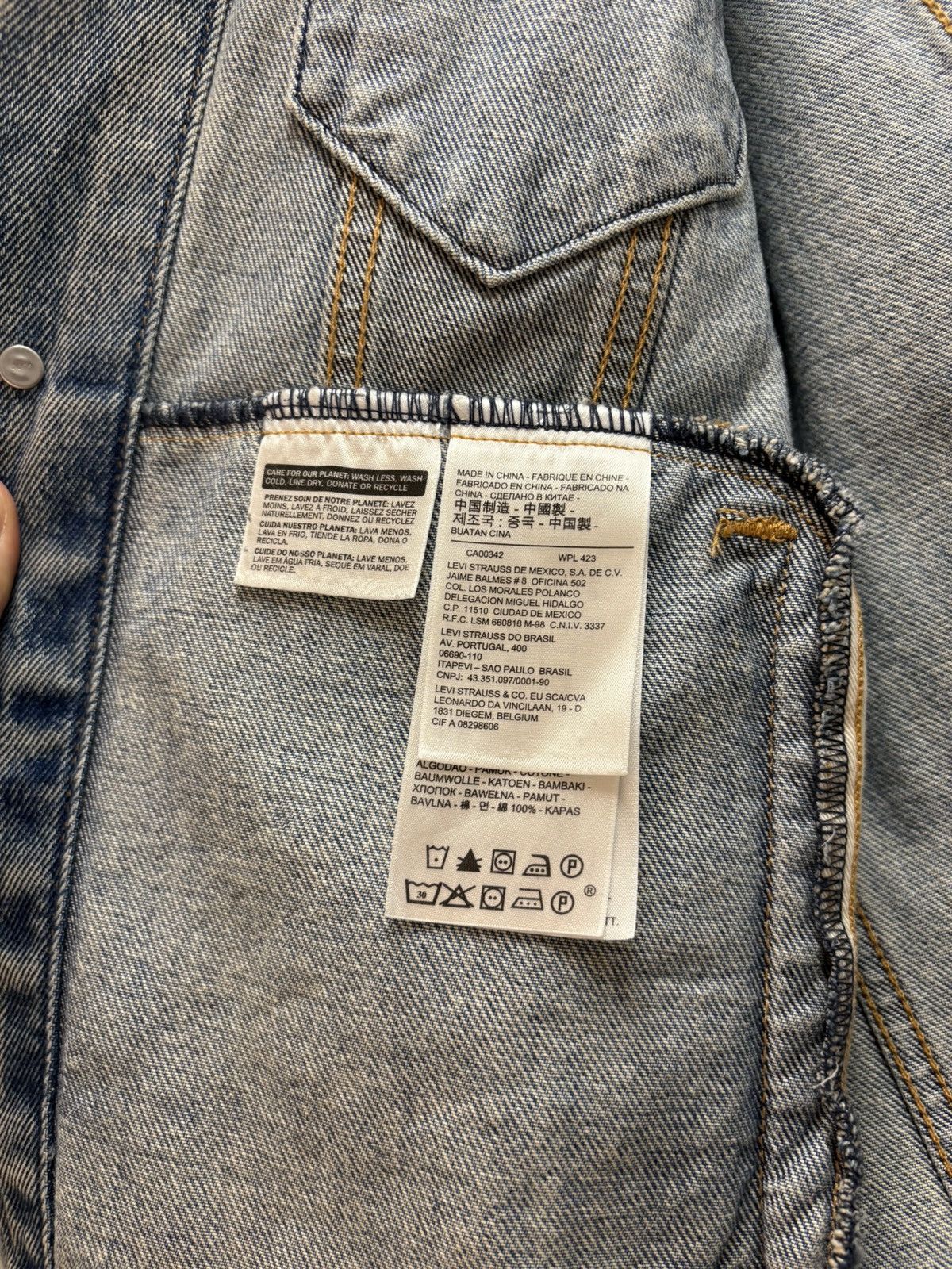 Levi's LEVI’S “Altered” Trucker Size US S / EU 44-46 / 1 - 5 Thumbnail