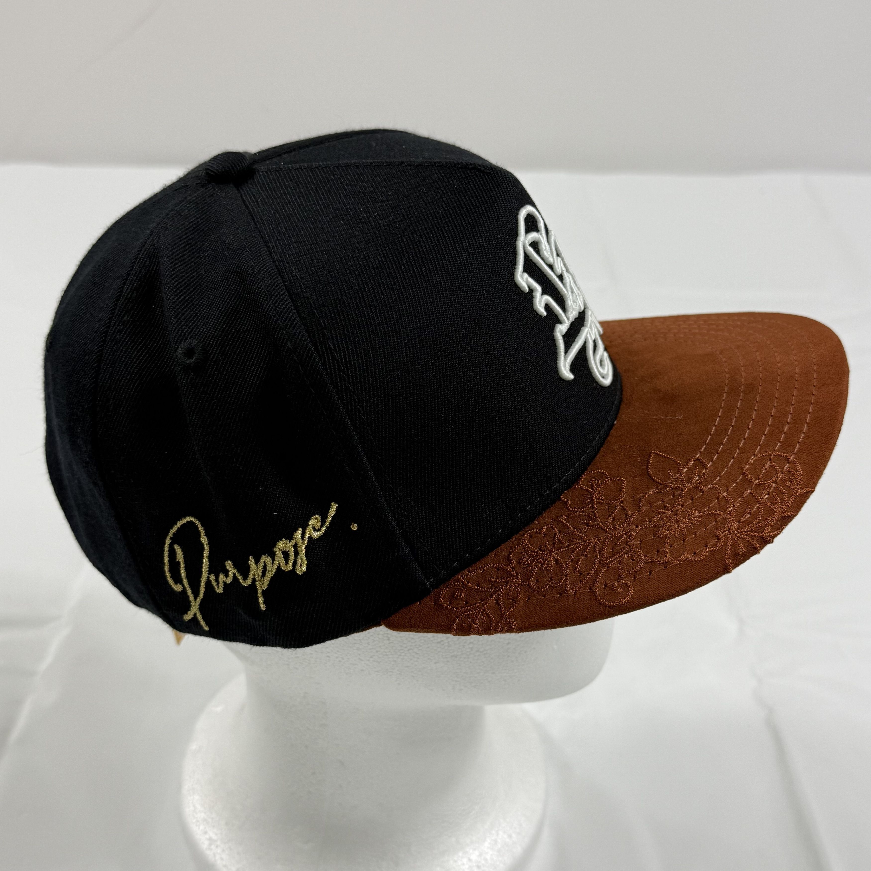 Other Dvniel.luu. LA City of Angels Snapback Suede Brim LA Size ONE SIZE - 2 Thumbnail