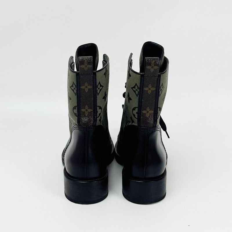 Louis Vuitton Louis Vuitton Metropolis Short Martin Boots for Women Size US 8 / IT 38 - 5 Thumbnail