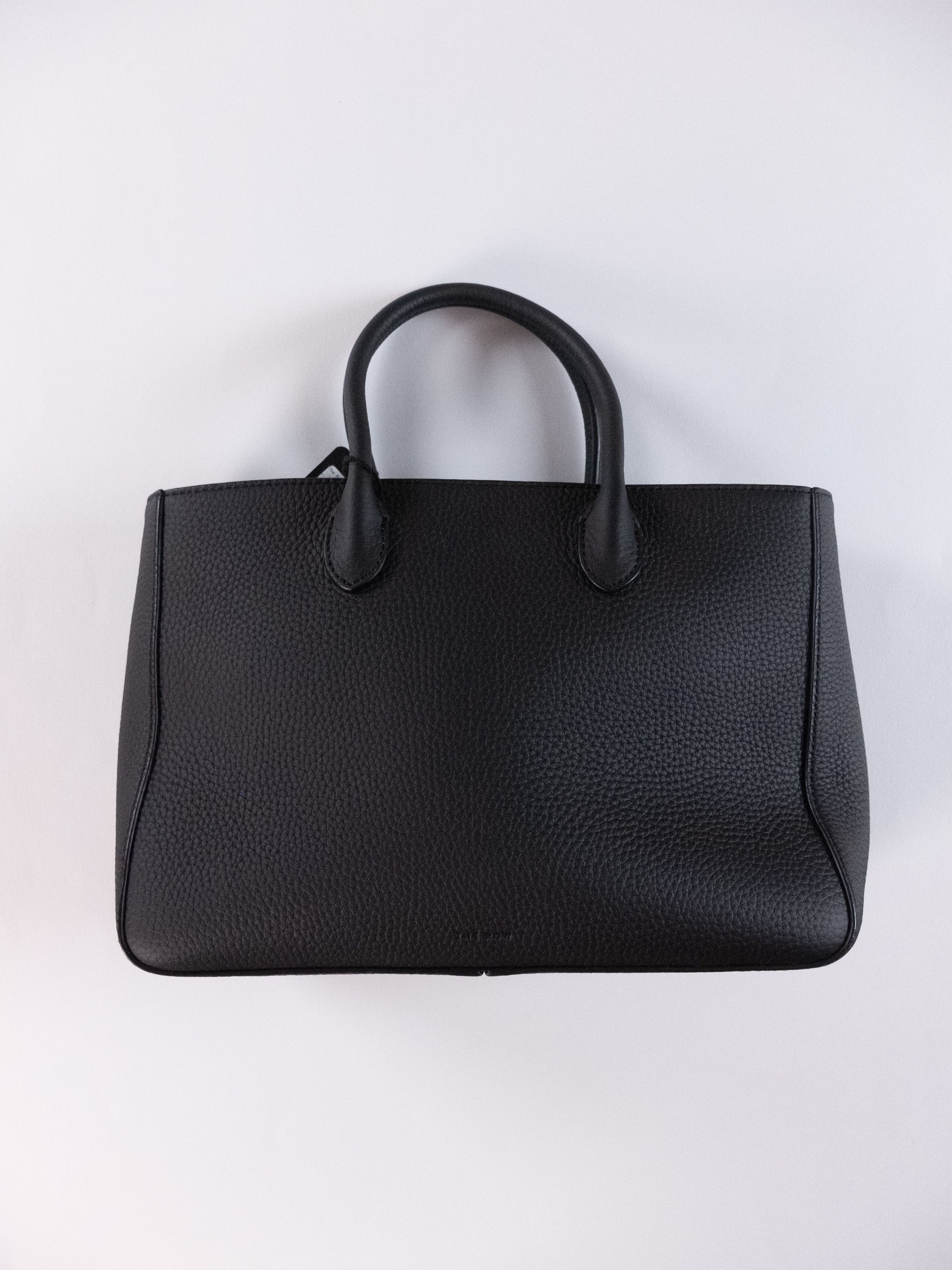 The Row THE ROW Small Day Luxe black leather bag handbag q Size ONE SIZE - 4 Thumbnail