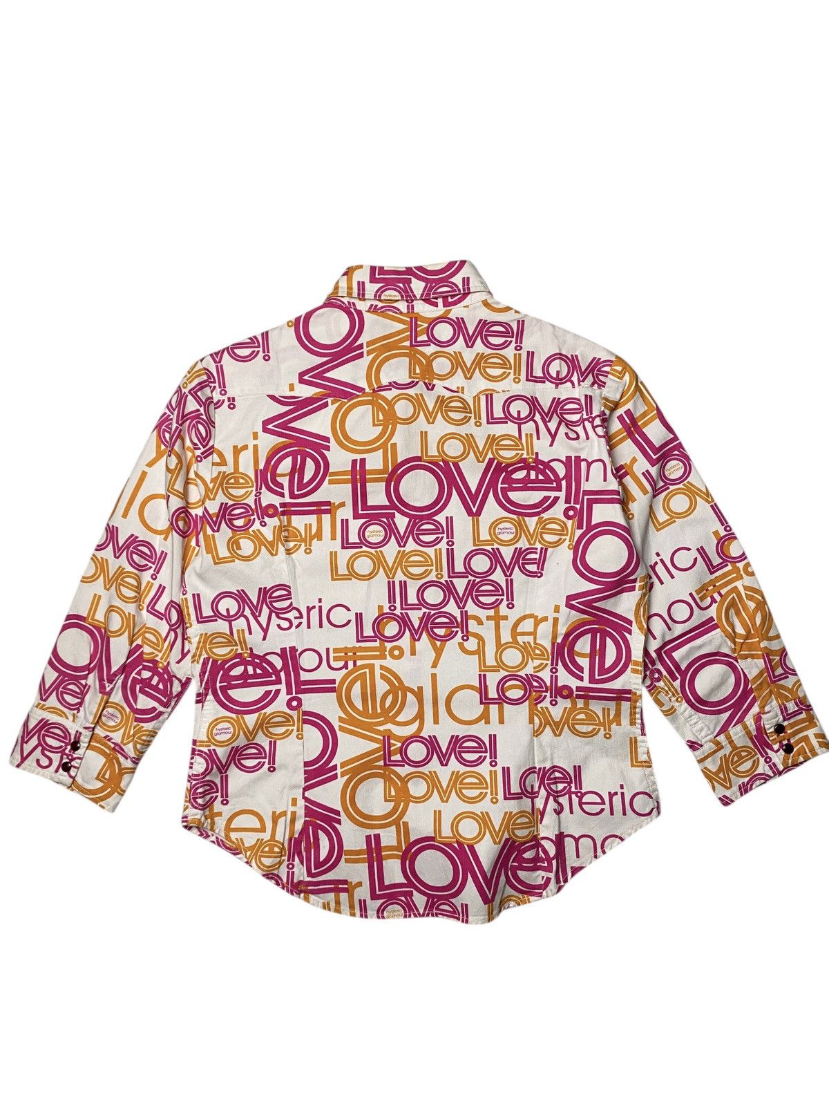 Hysteric Glamour 2000's Hysteric Glamour Love Shirts Size US S / EU 44-46 / 1 - 2 Thumbnail